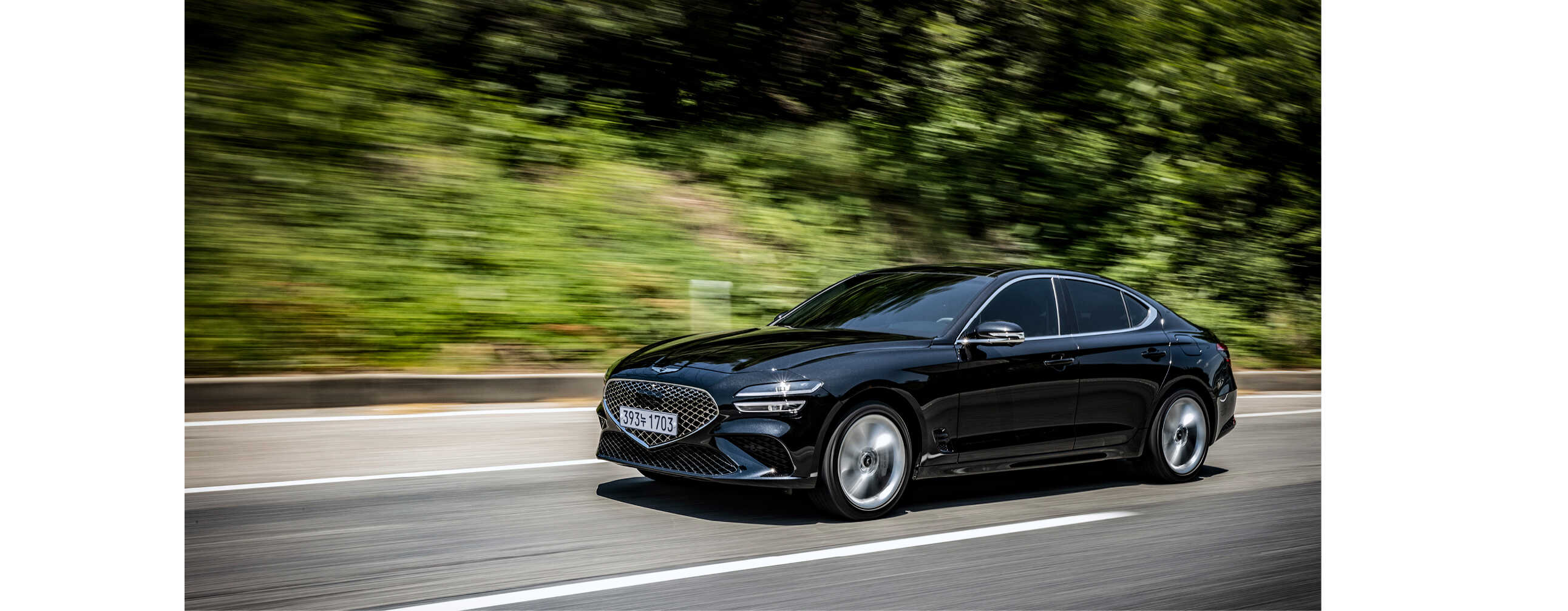 G70 driving at high speed