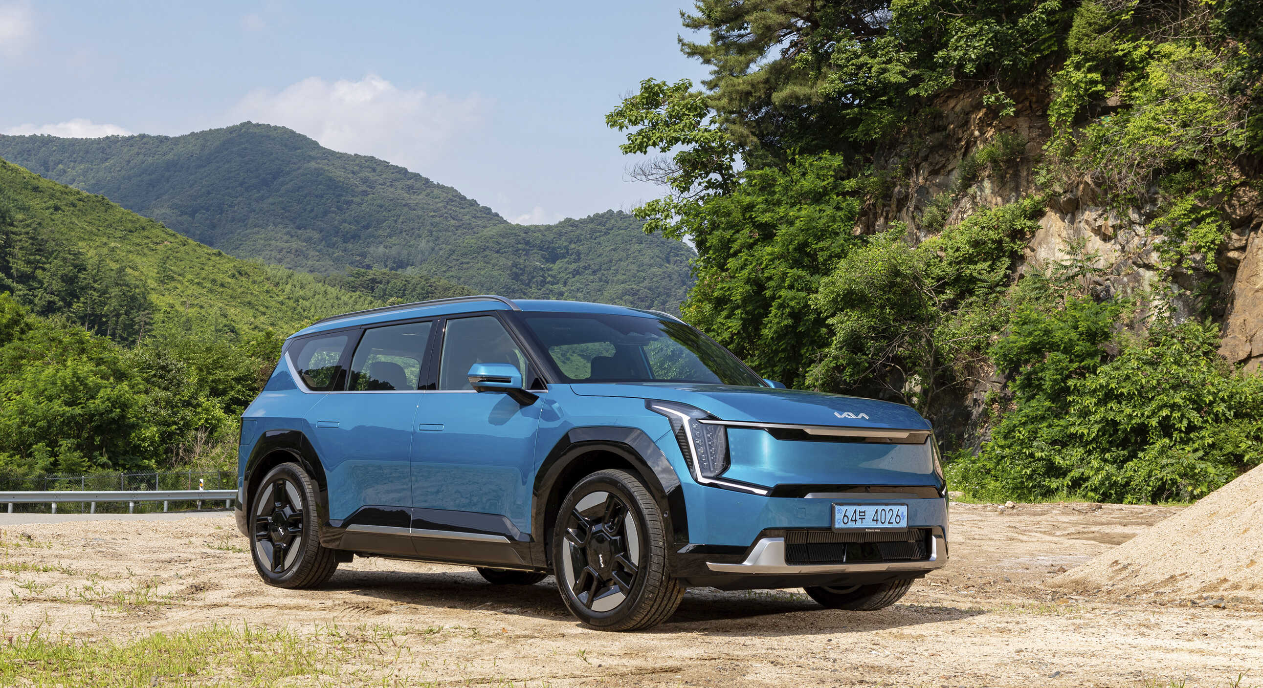 기아 EV9의 모습
