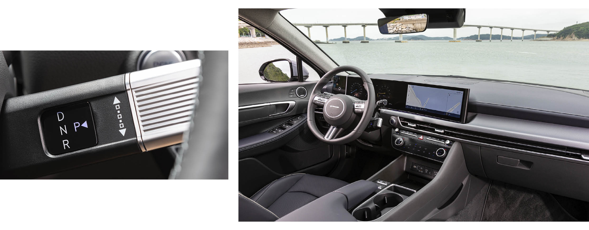 쏘나타 디엣지 인테리어