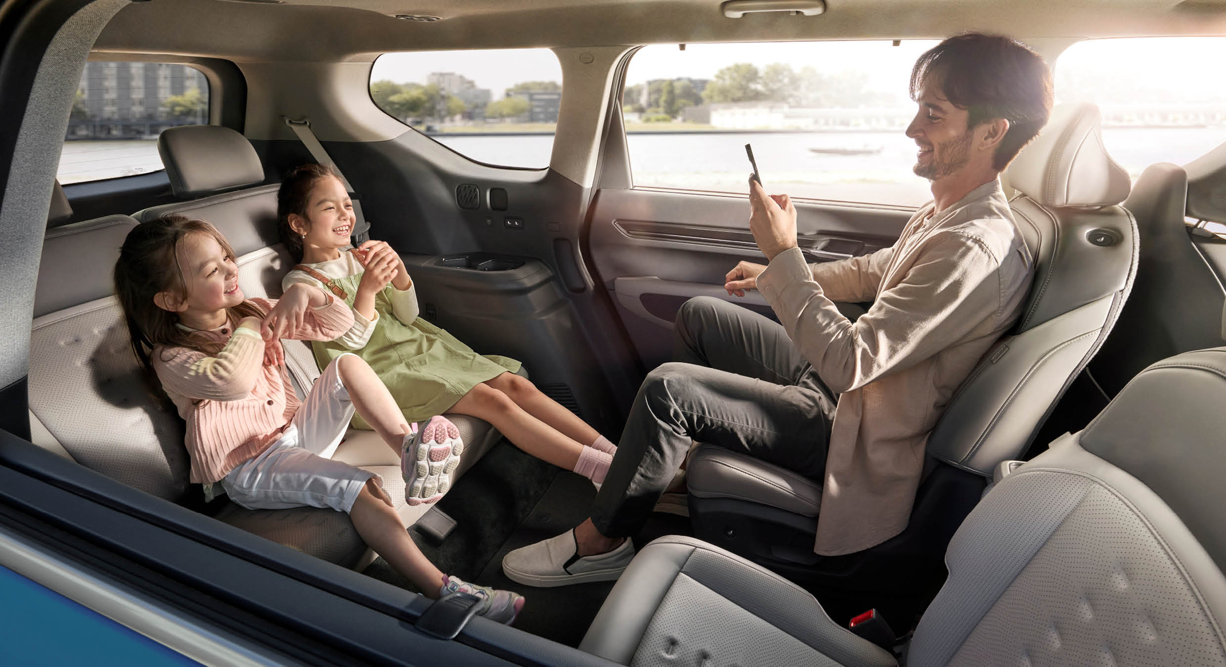 Utilizing the swivel seat