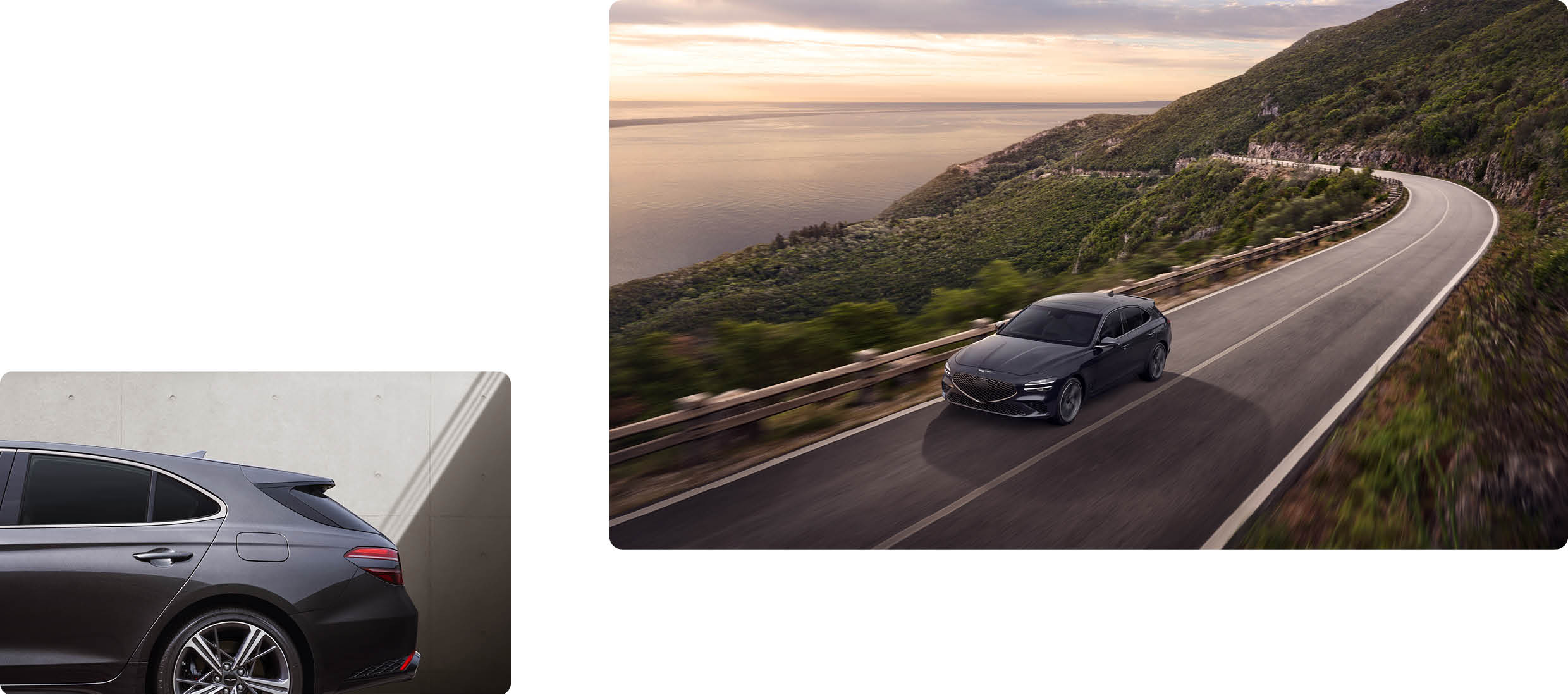 G70 슈팅 브레이크의 모습