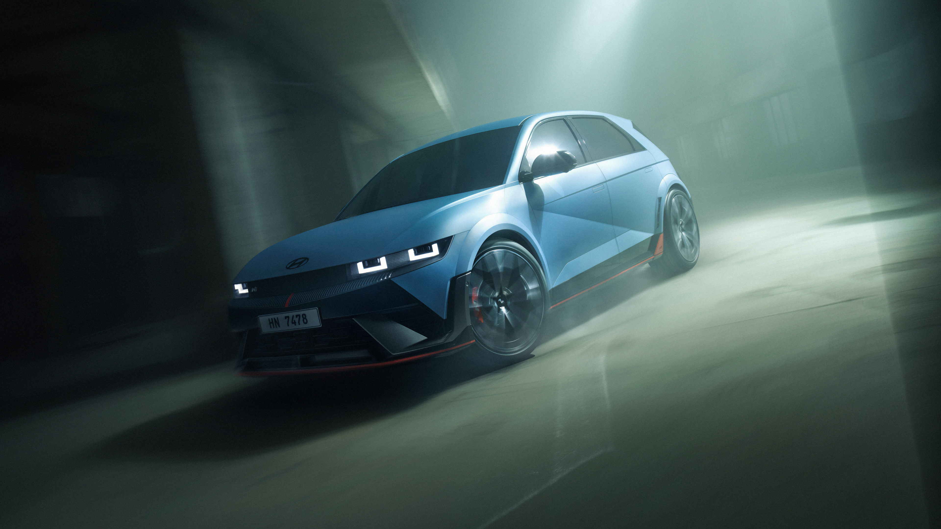 현대자동차 아이오닉 5 N의 모습