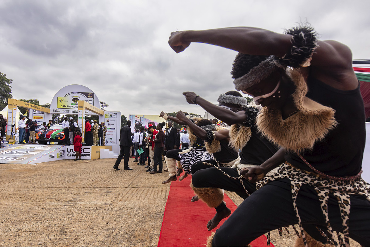 Opening Ceremony of the 2023 Kenya Safari Rally