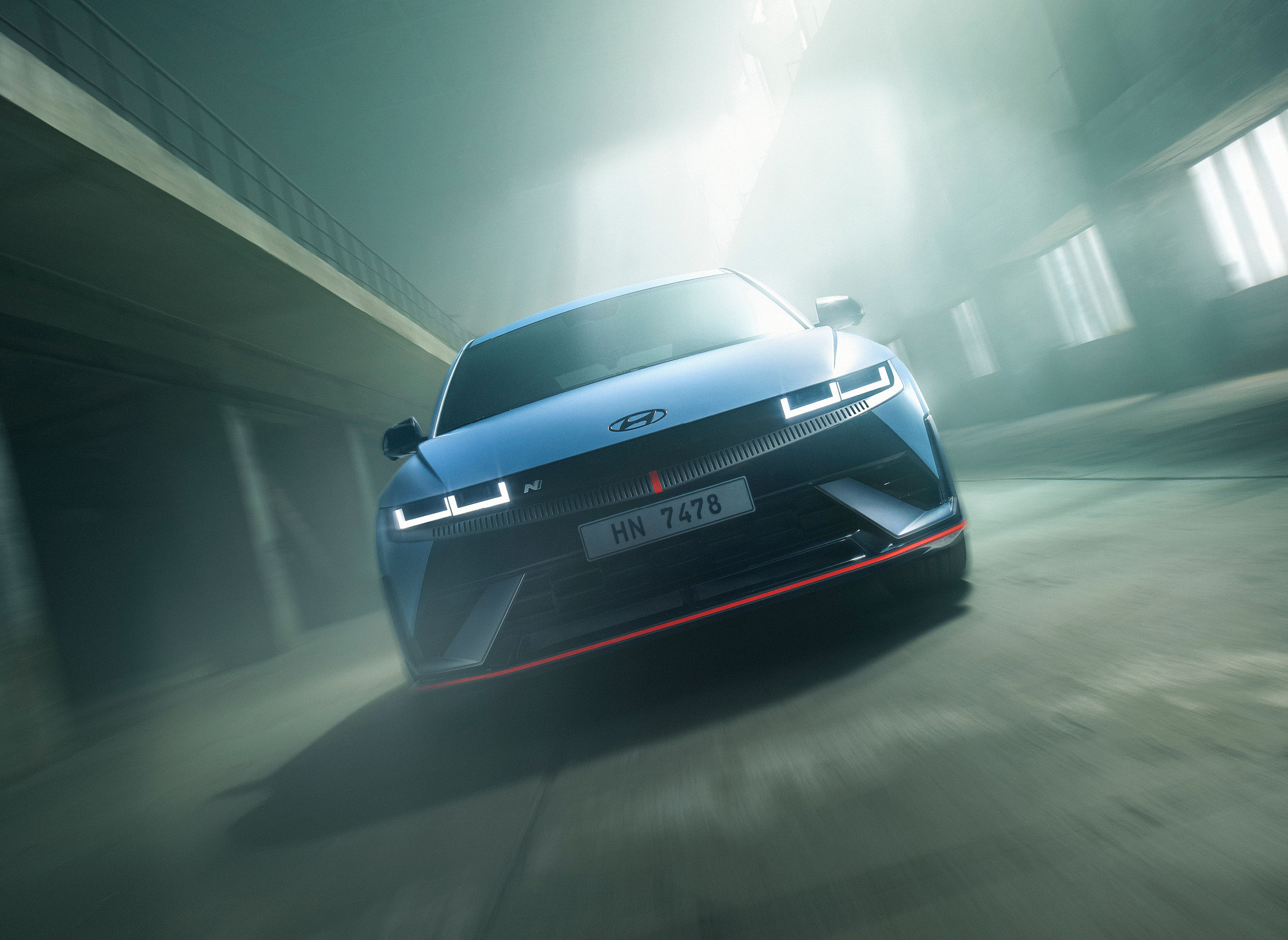 현대자동차 아이오닉 5 N의 모습