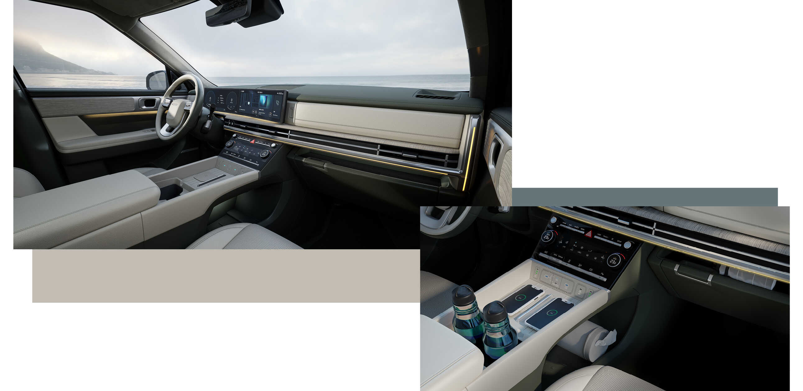 싼타페 인테리어