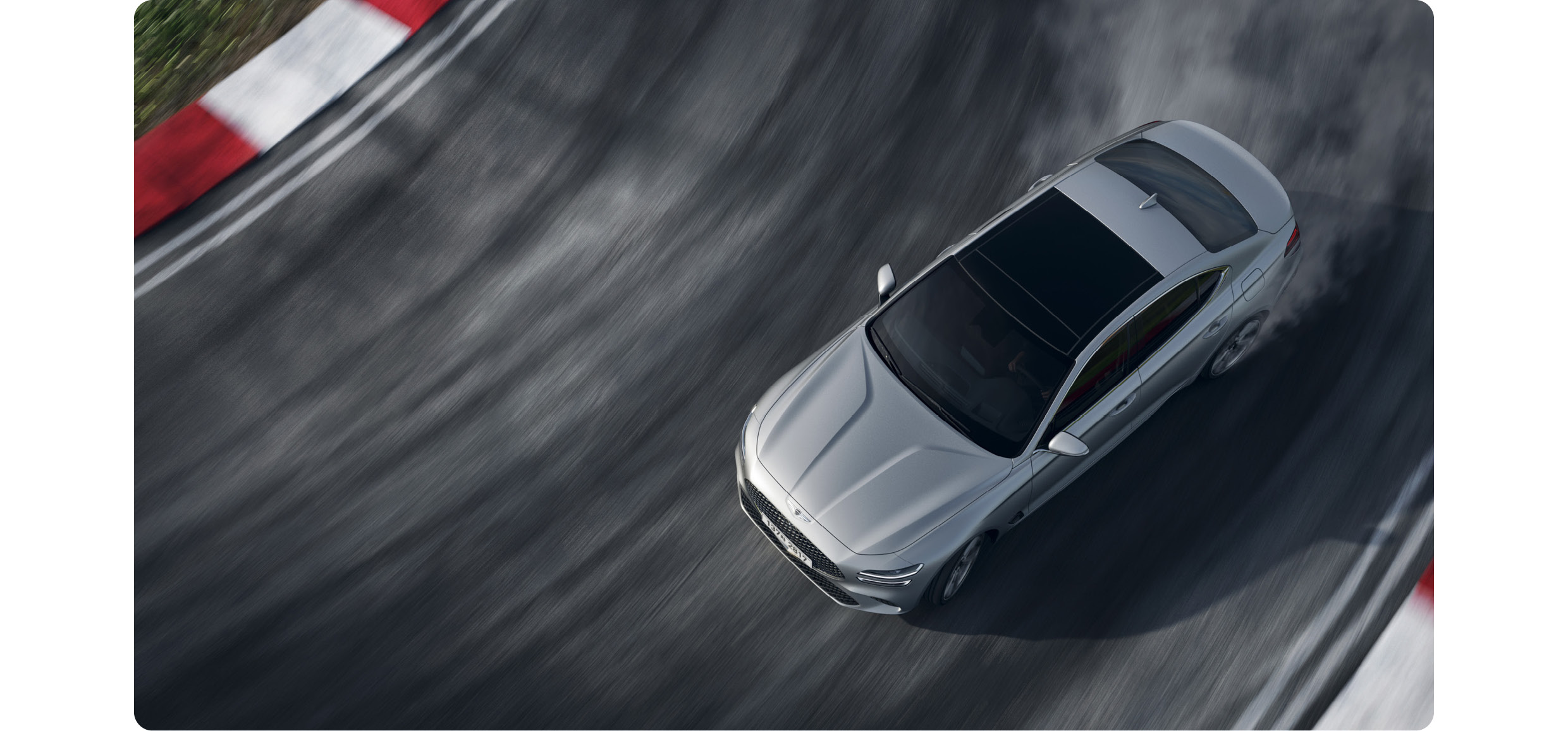 Genesis G70 in motion