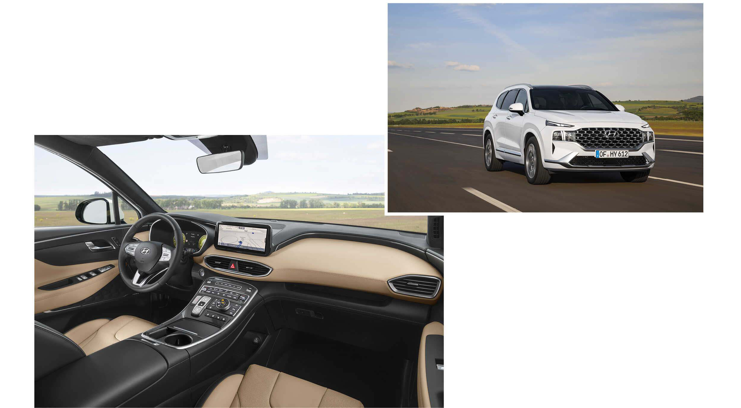 싼타페 인테리어