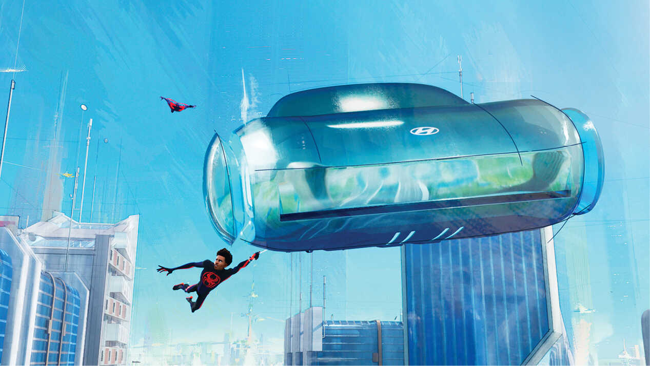 Spiderman being chased