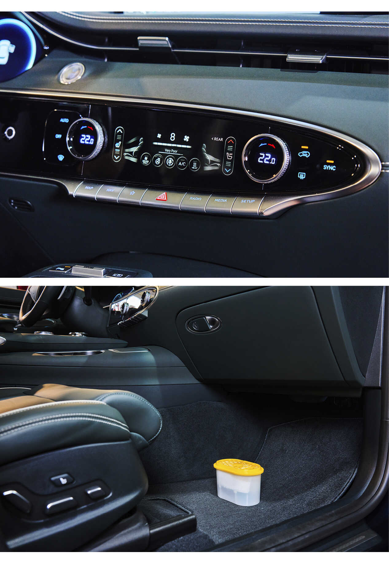 Interior of the GV60
