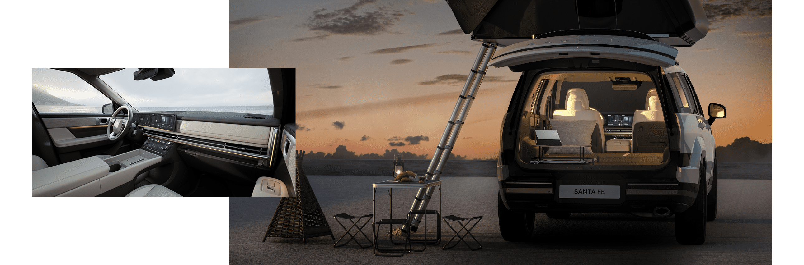 디 올 뉴 싼타페의 실내 모습