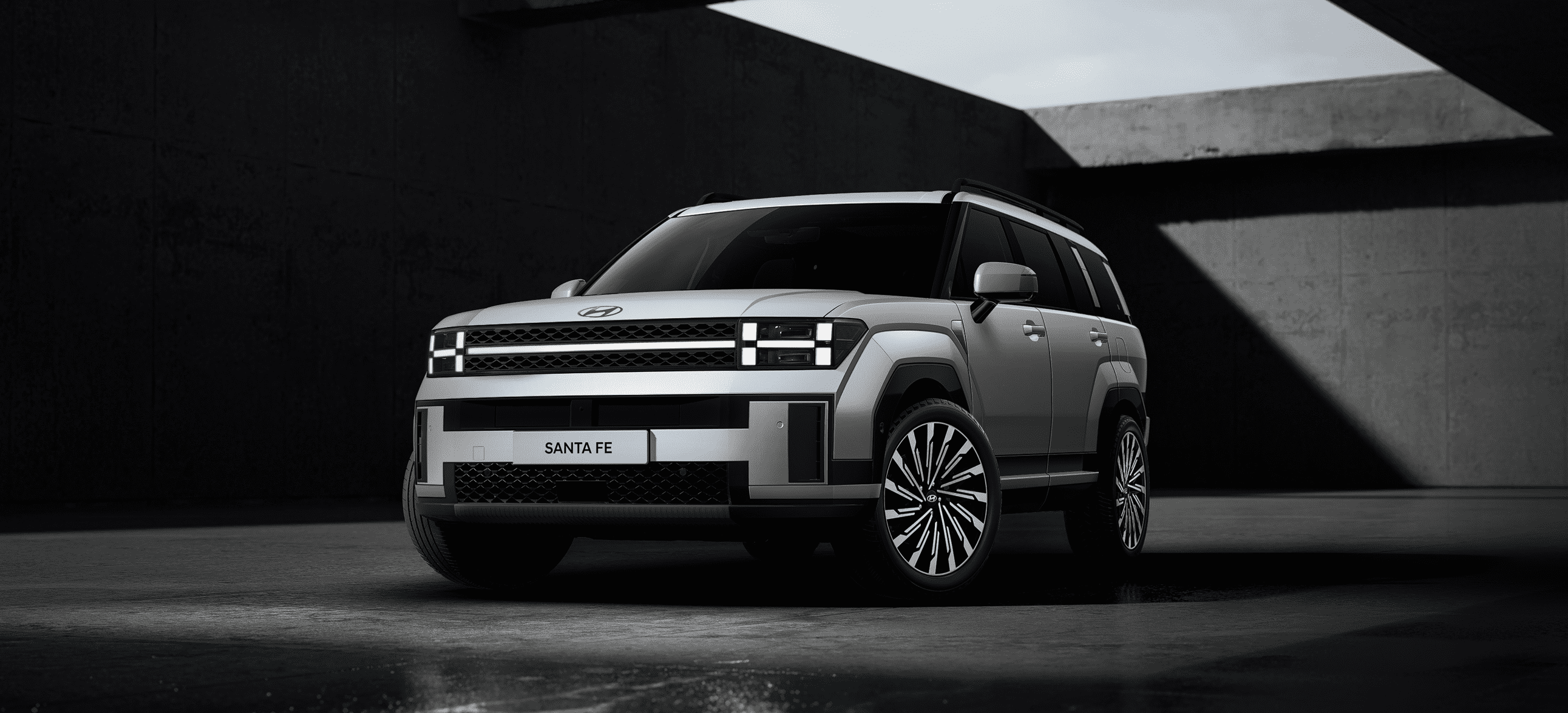 디 올 뉴 싼타페의 전측면