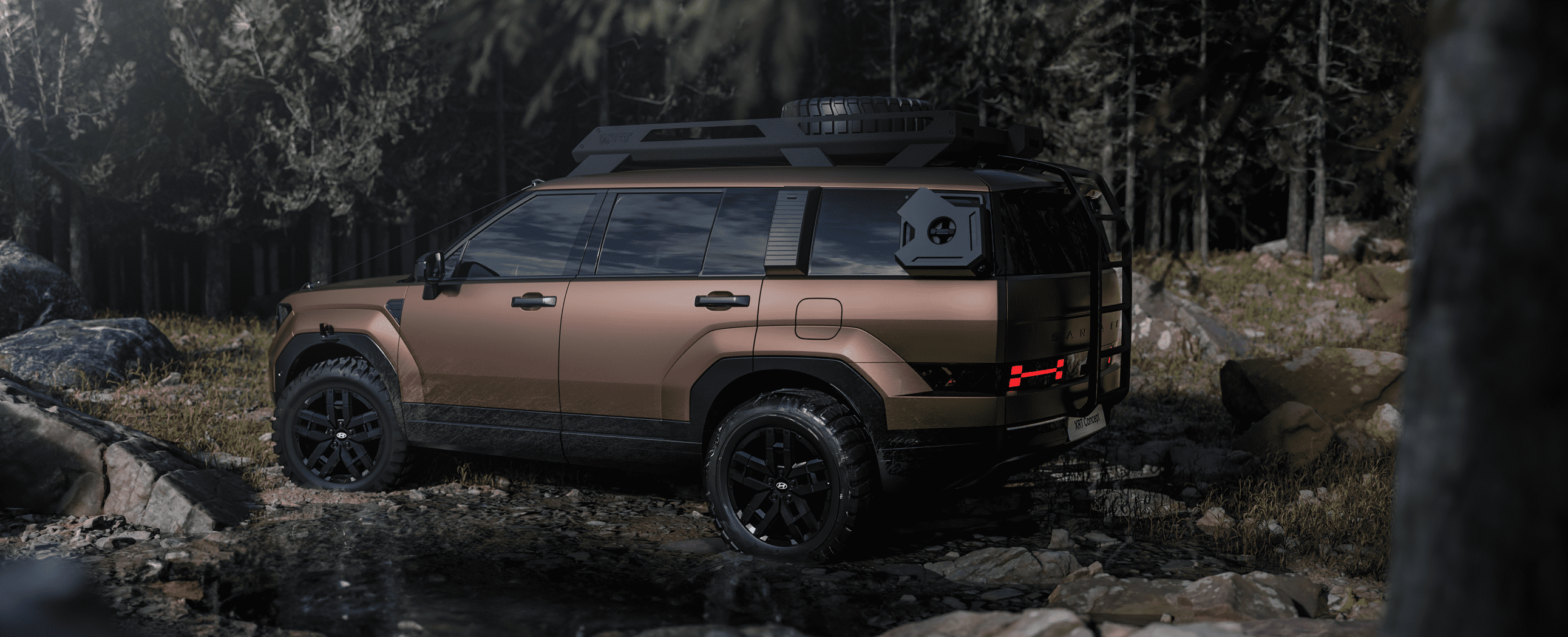 디 올 뉴 싼타페 XRT 콘셉트의 모습