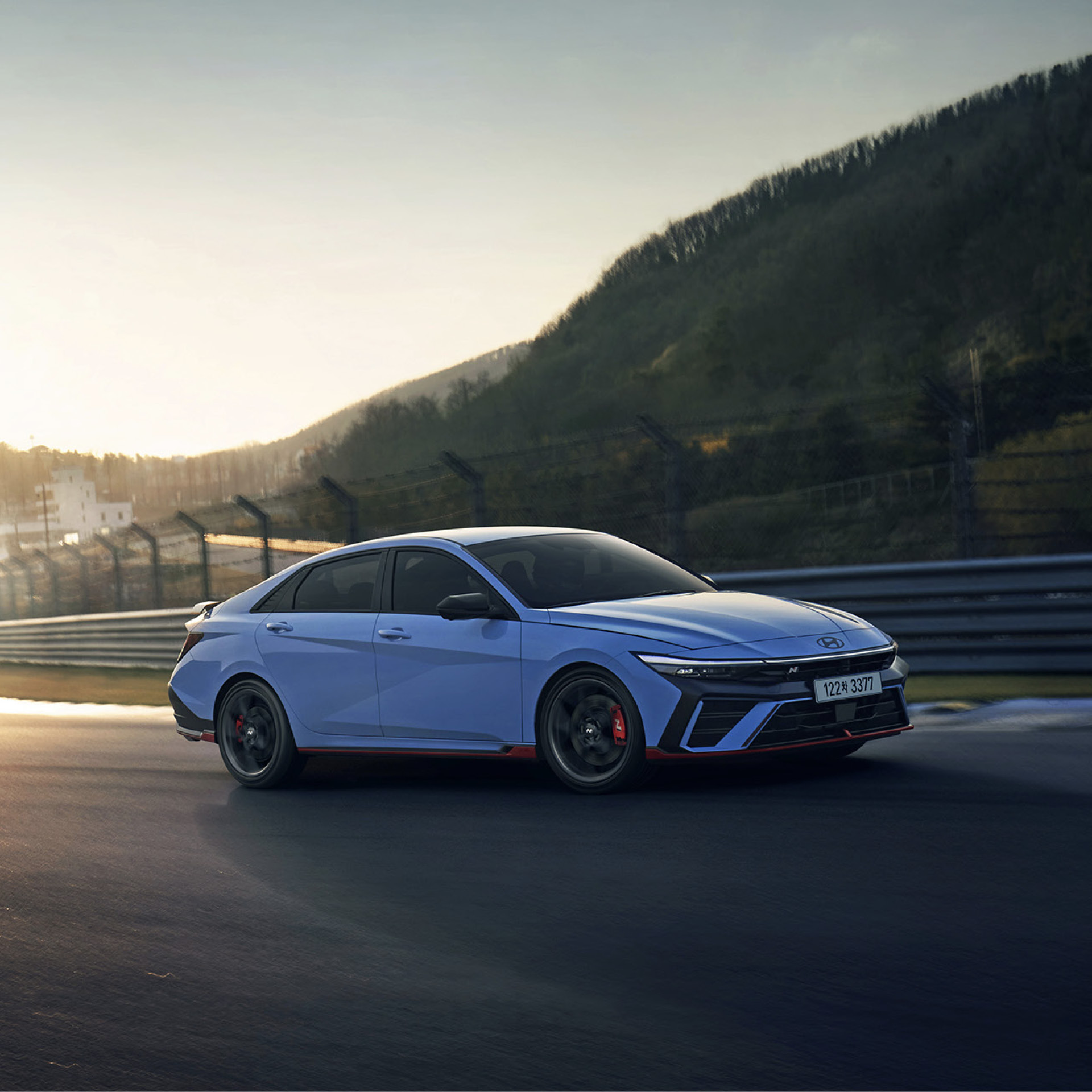 The New Avante N in motion