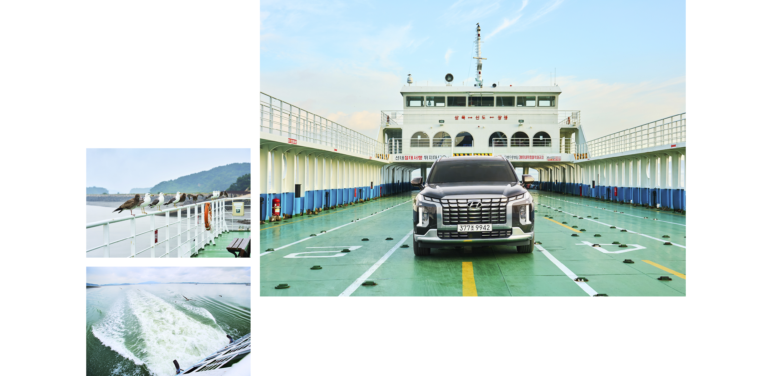 Palisade on a ship