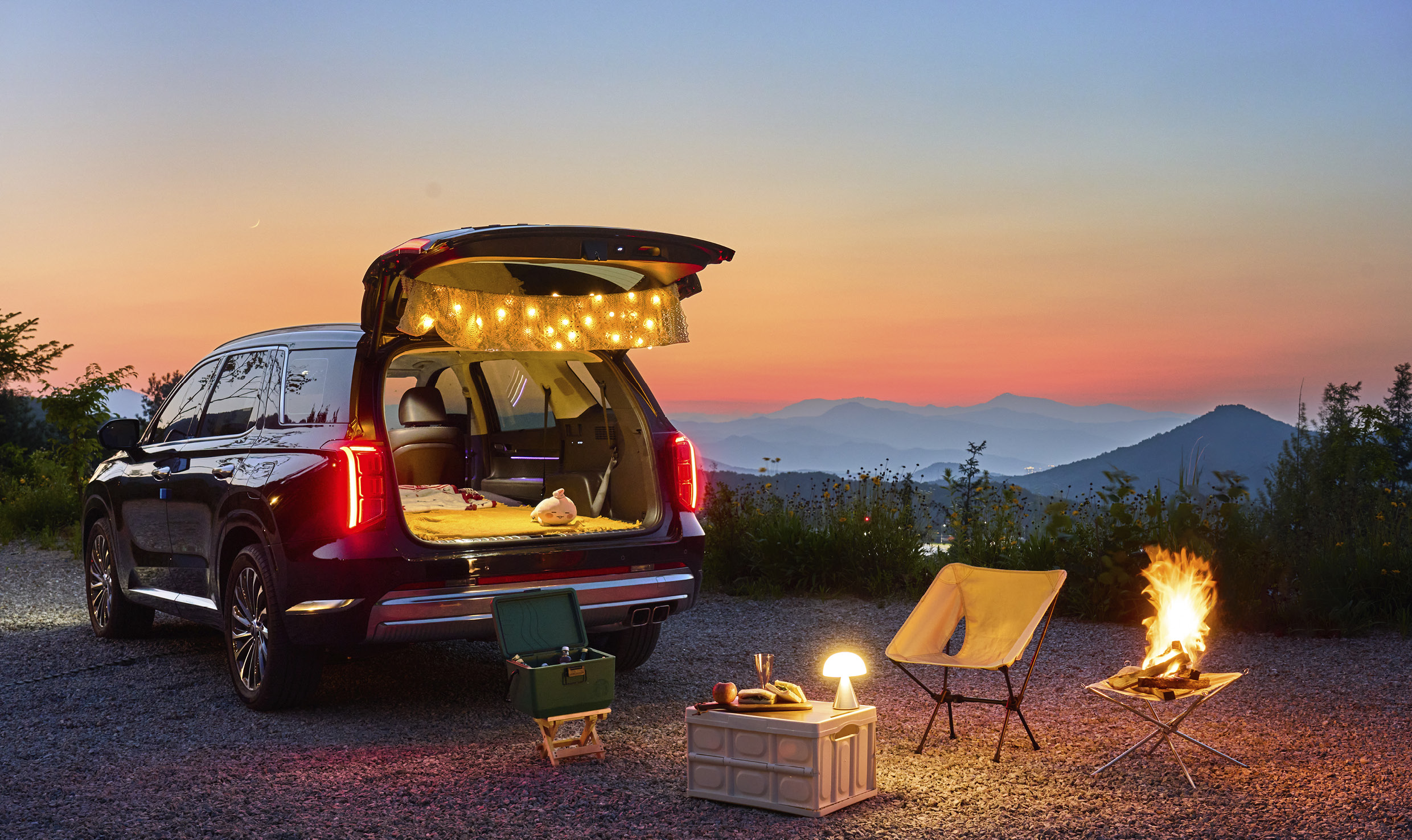 Auto camping in Palisade