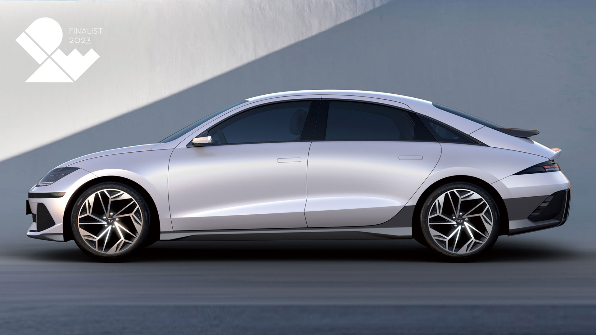 IDEA 2023에서 본상을 수상한 현대차 아이오닉 6의 모습