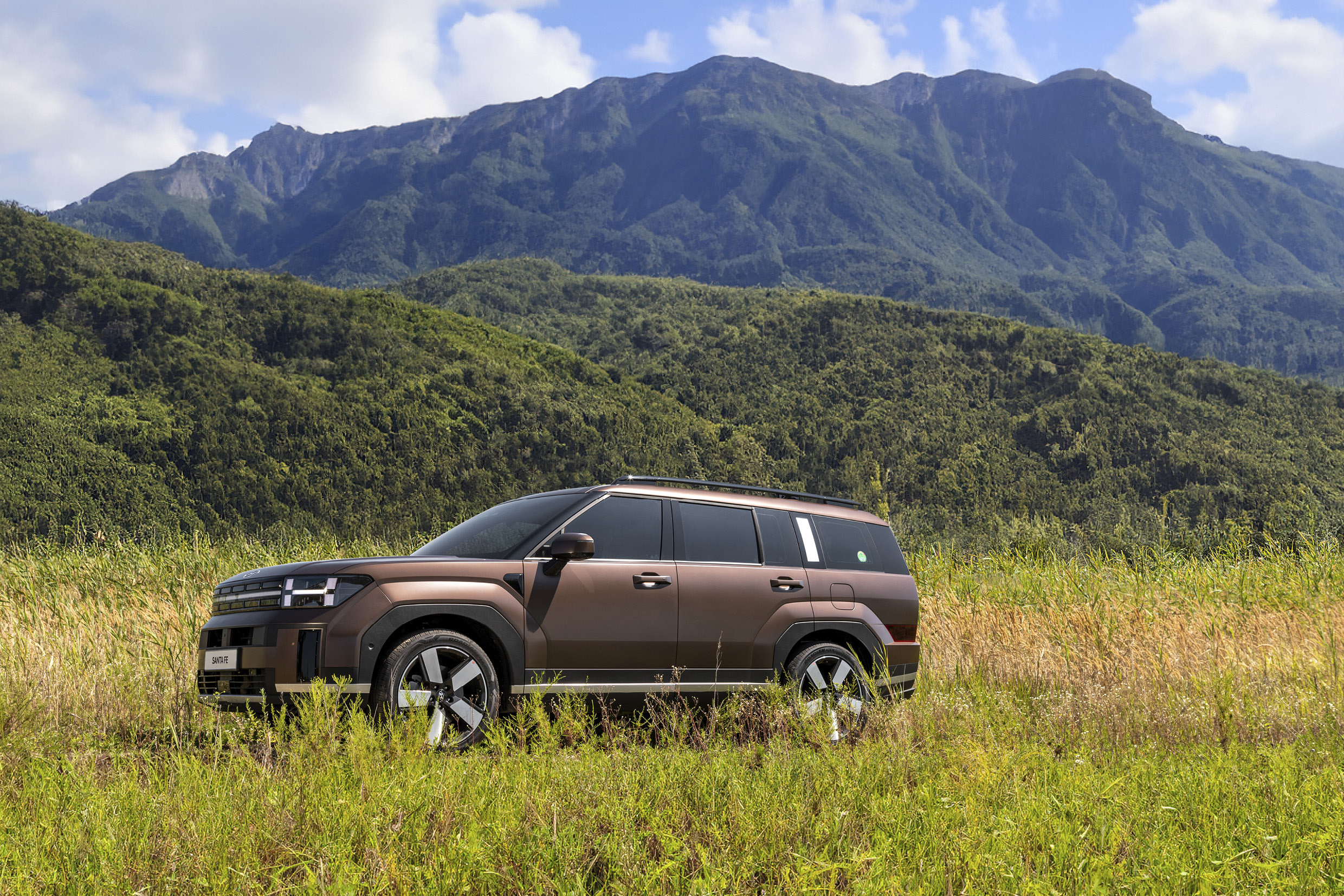 현대자동차 디 올 뉴 싼타페의 모습