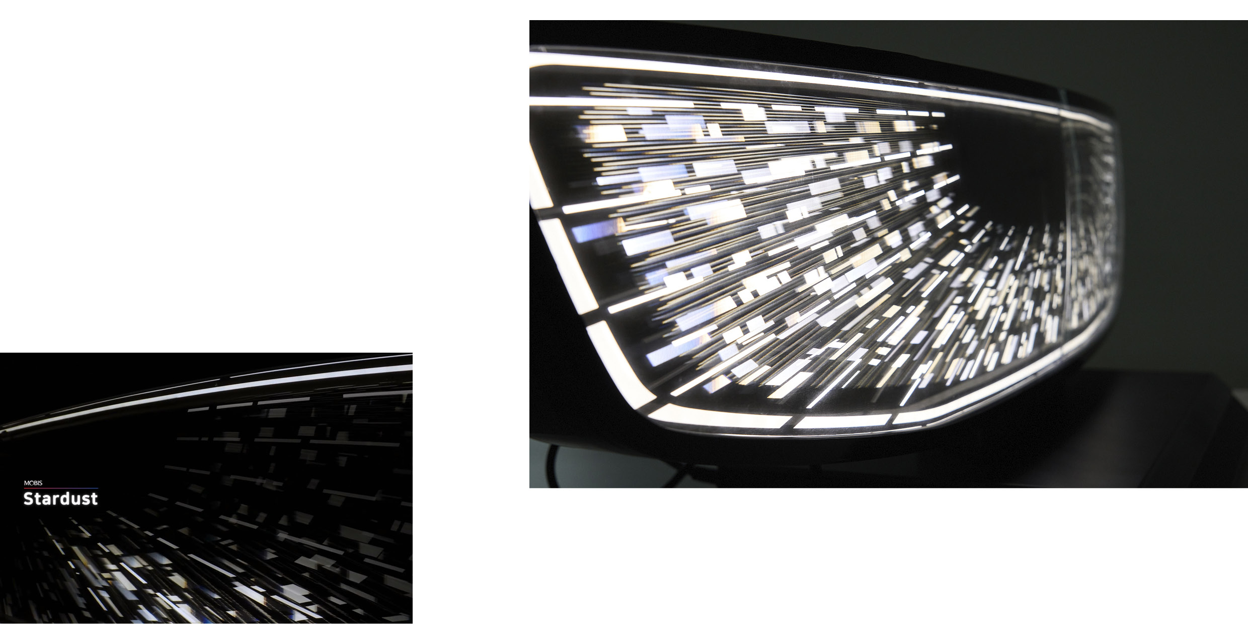 렌티큘러 그릴 라이팅의 모습