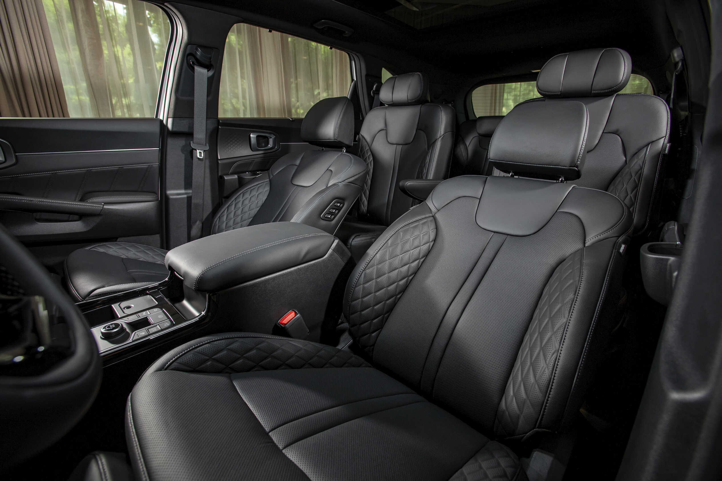 기아 더 뉴 쏘렌토의 시트 모습