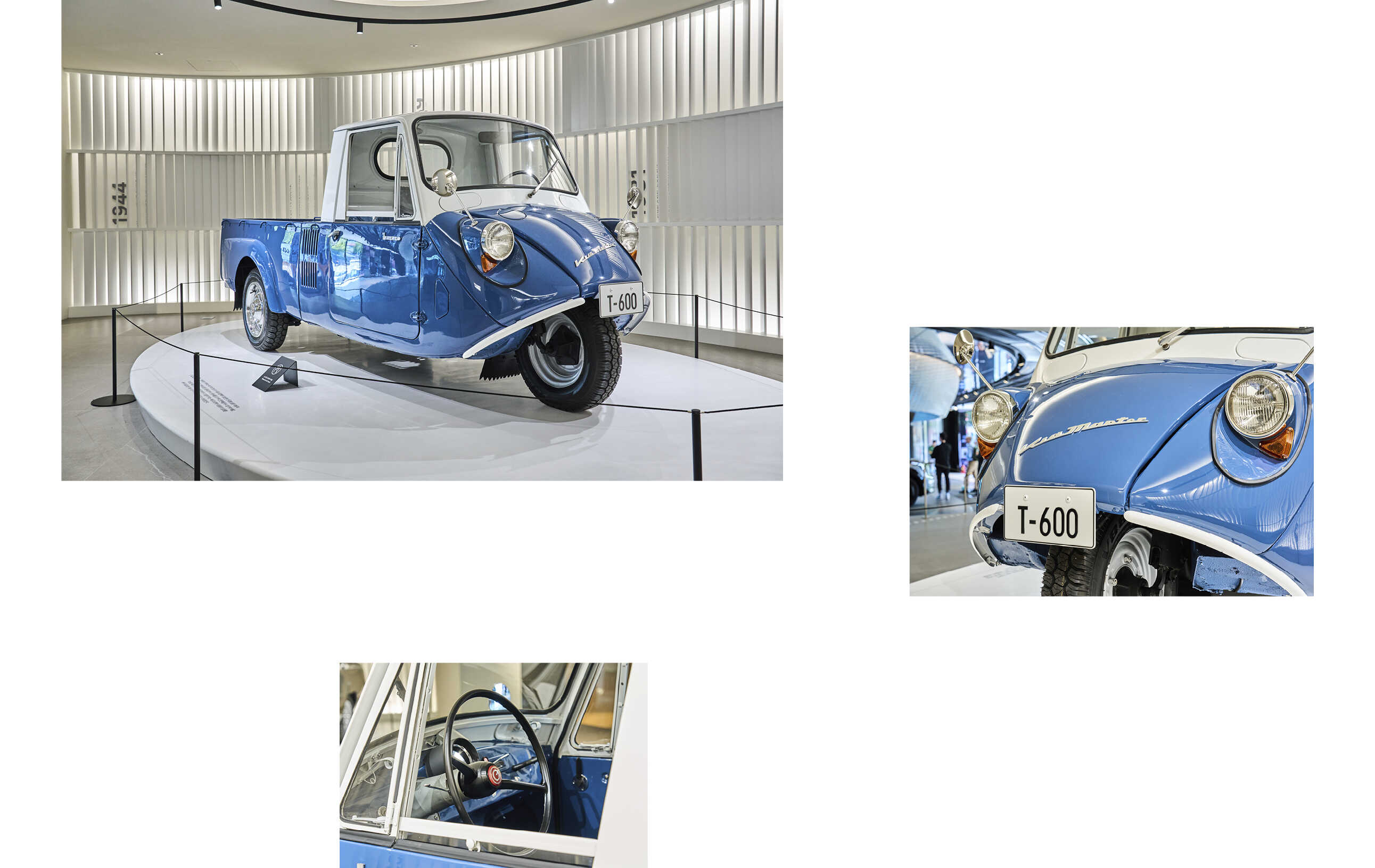 Several appearances of the Kia T-600