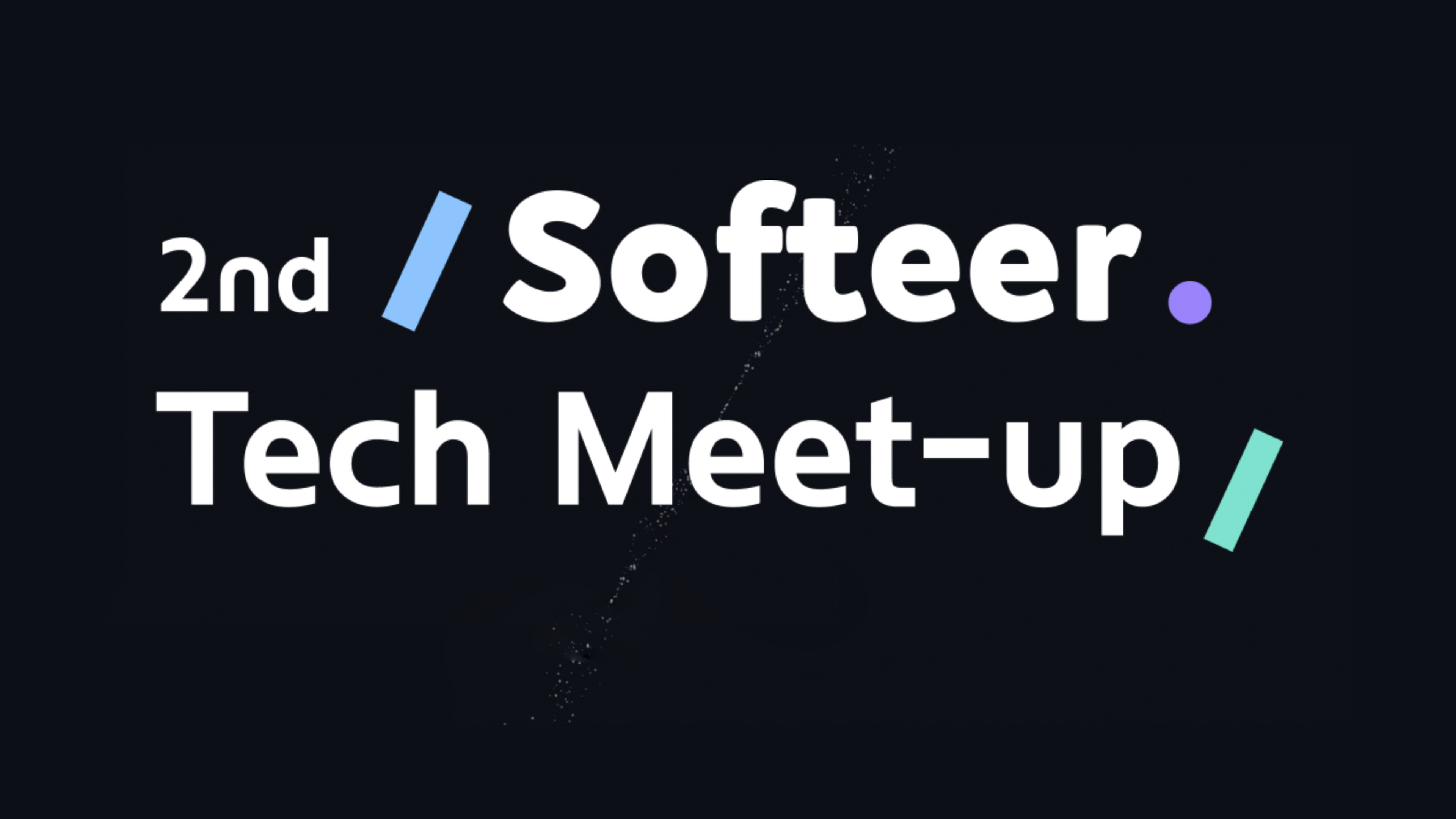 2회 소프티어 테크밋업 타이틀