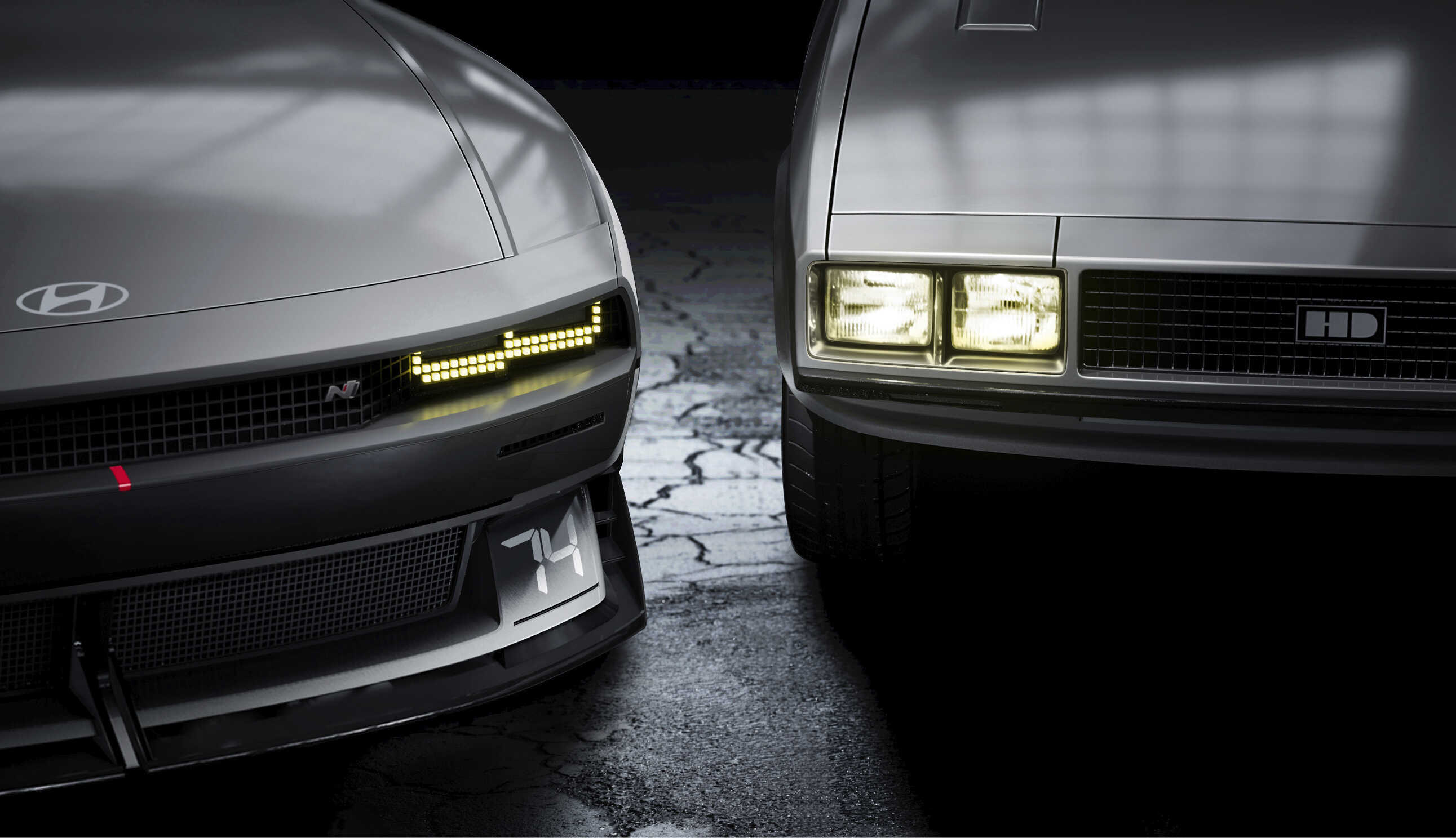 N 비전 74와 포니 쿠페 콘셉트카