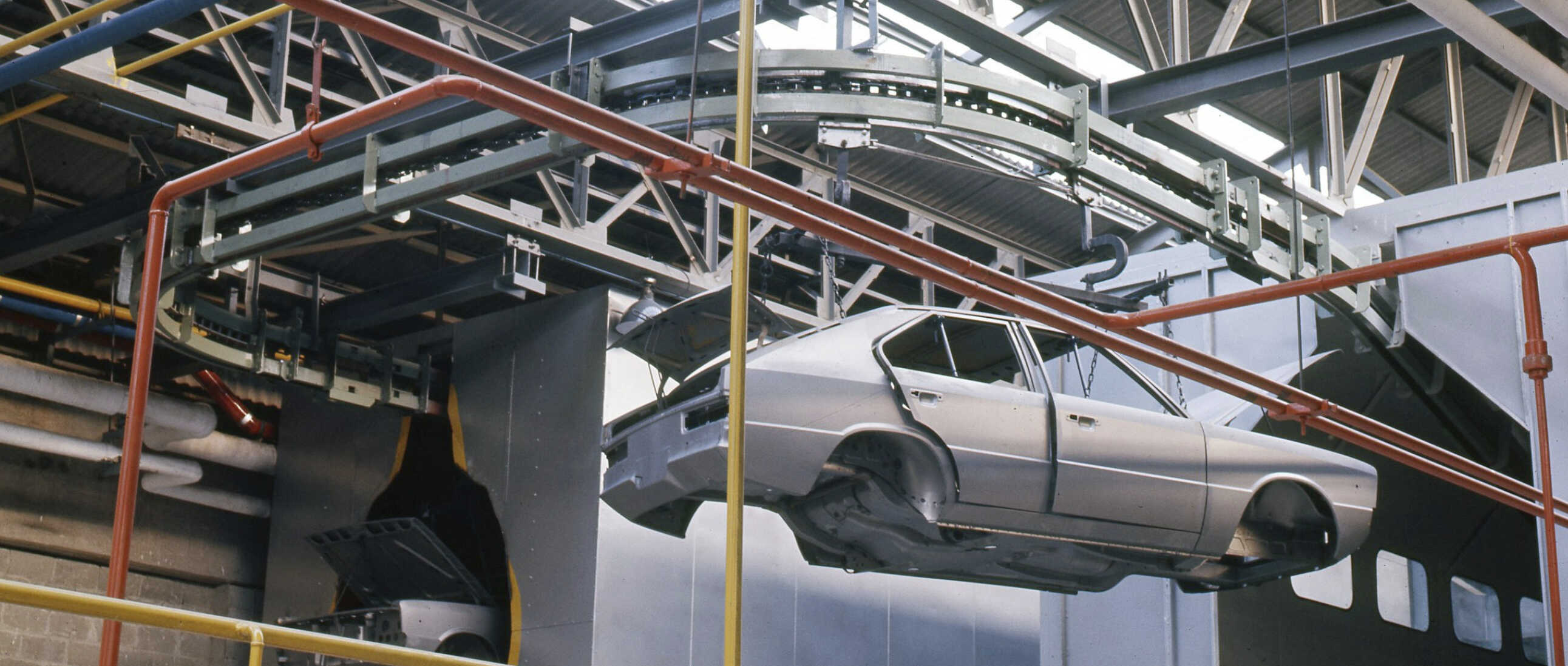 포니 생산 모습