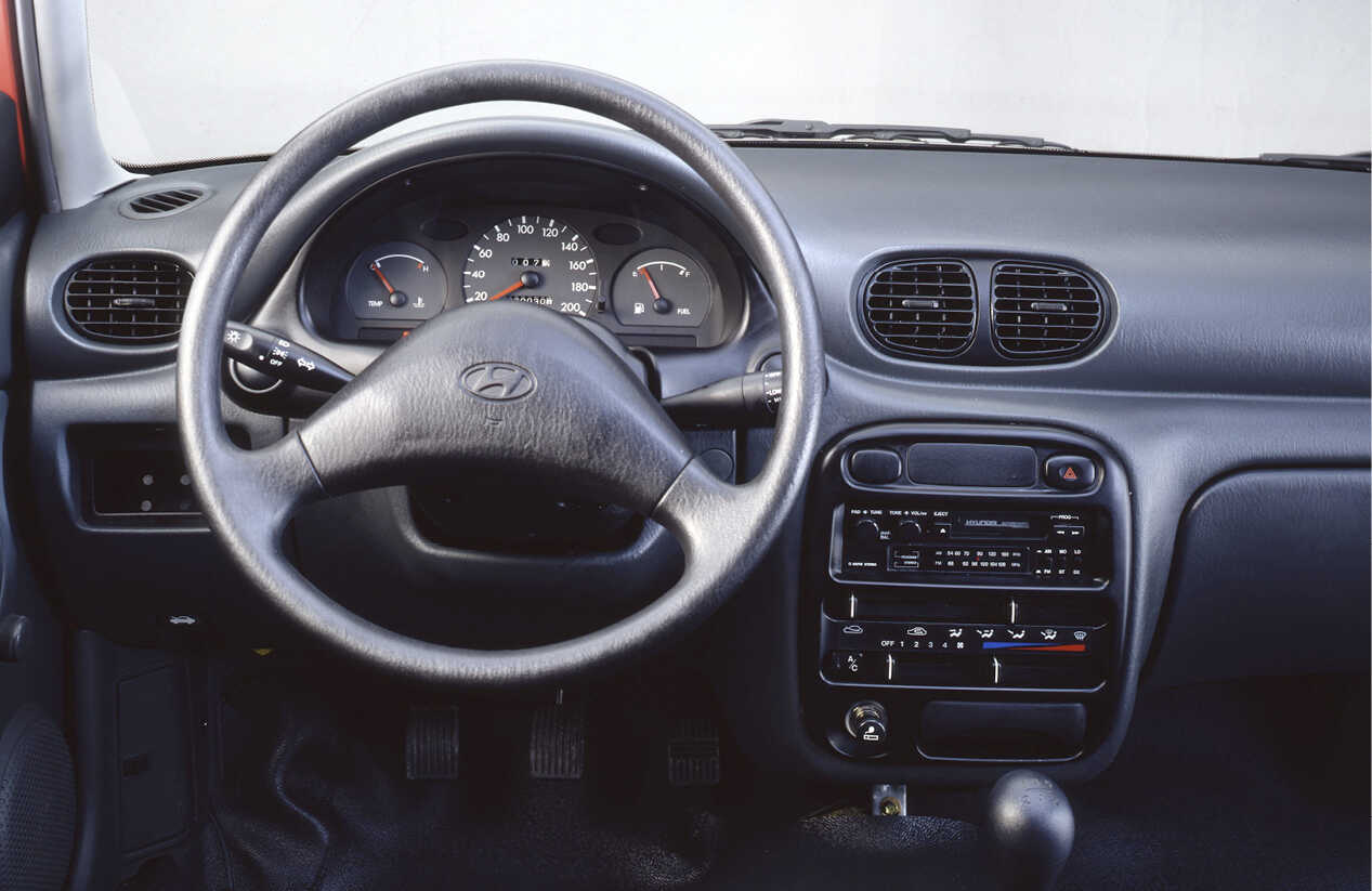 The interior space of the Accent