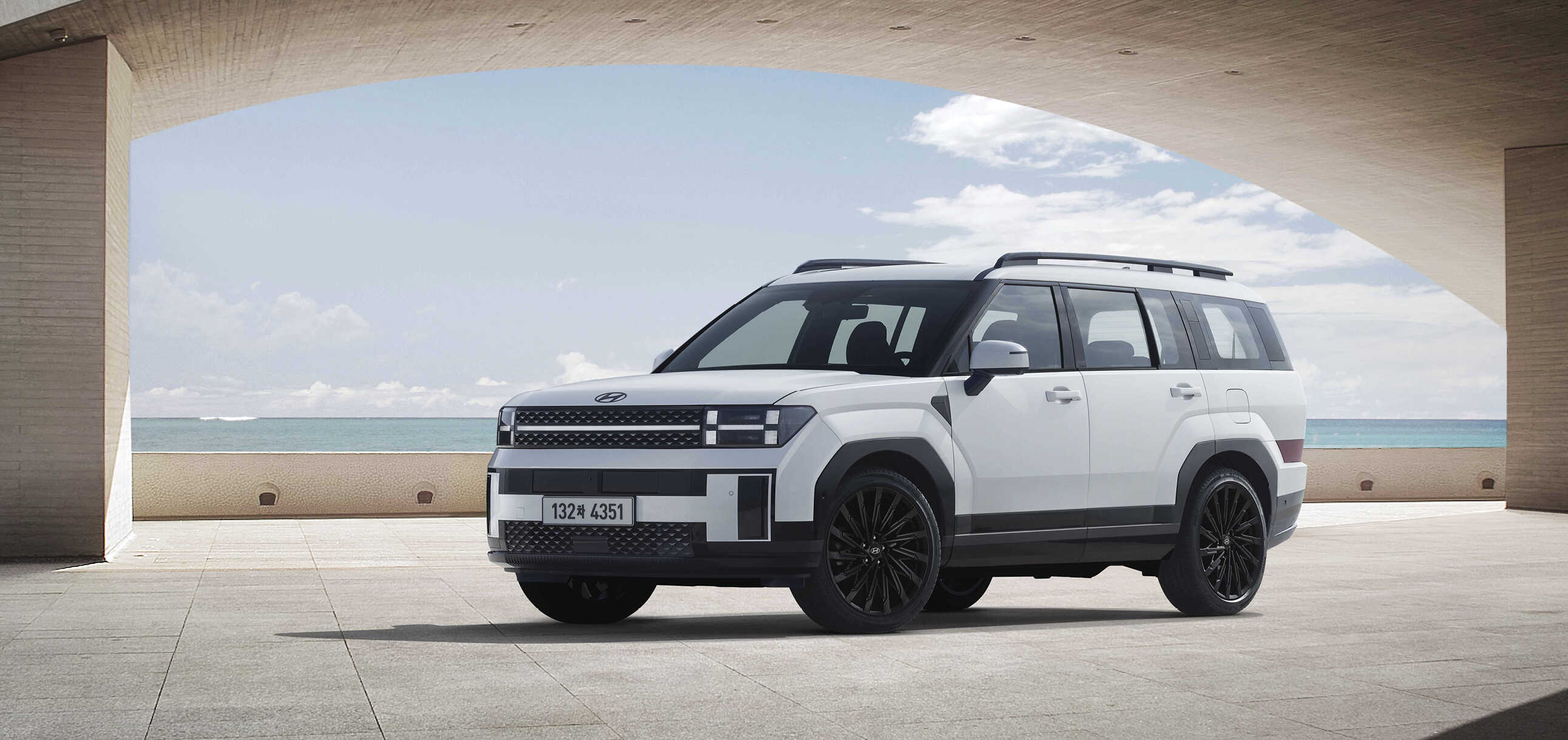 신형 싼타페의 모습