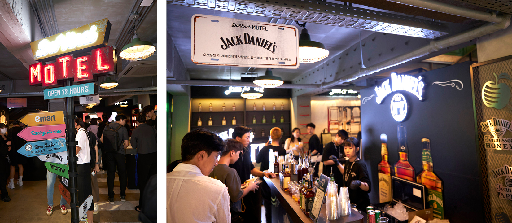 각종 브랜드 팝업스토어가 입점한 바이닐앤플라스틱 1층