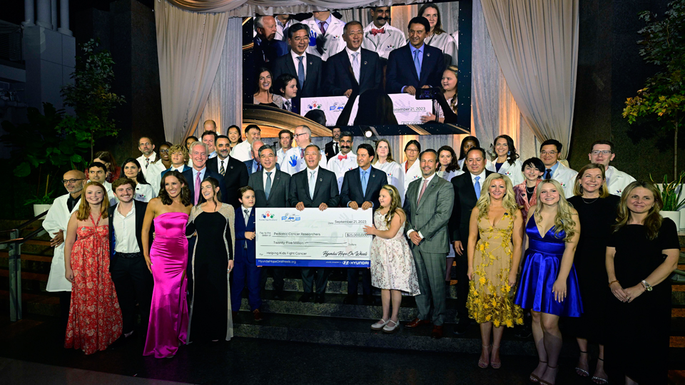 Hyundai Hope on Wheels Hosts Its Largest Convening of Leaders To Commemorate Childhood Cancer Awareness Month