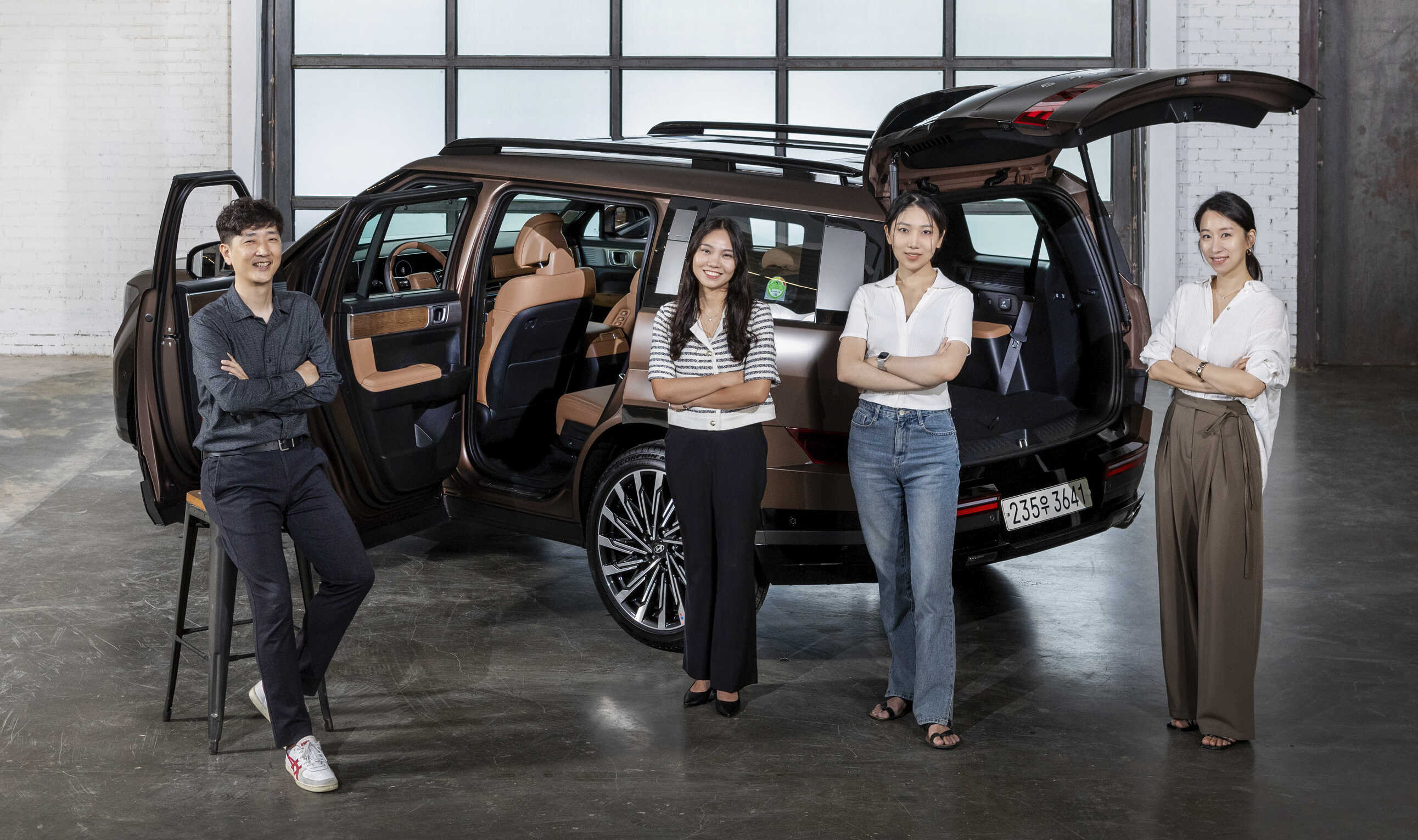 Hyundai The All New Santa Fe and its Interior/CMF Designer