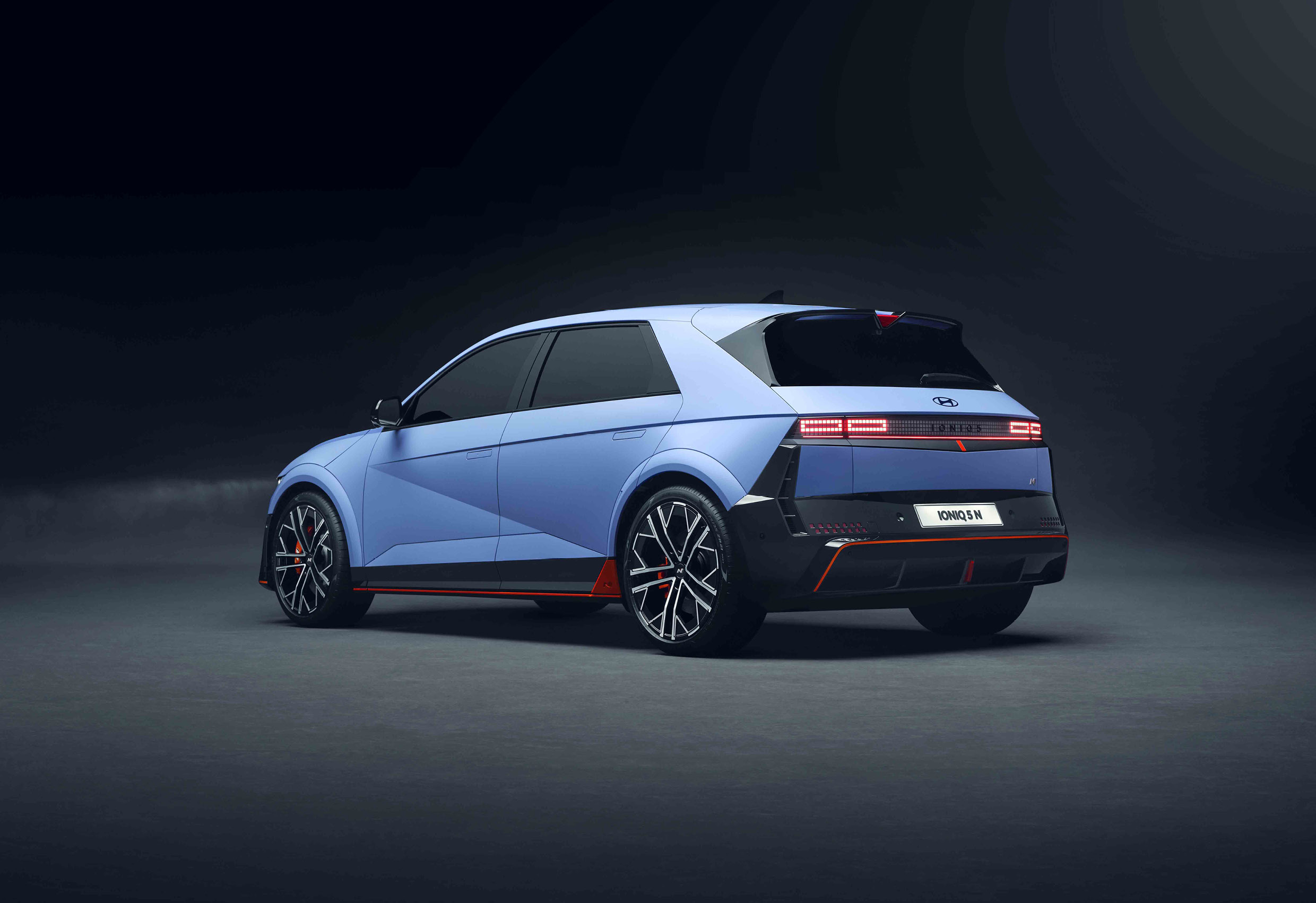 Rear view of IONIQ 5 N
