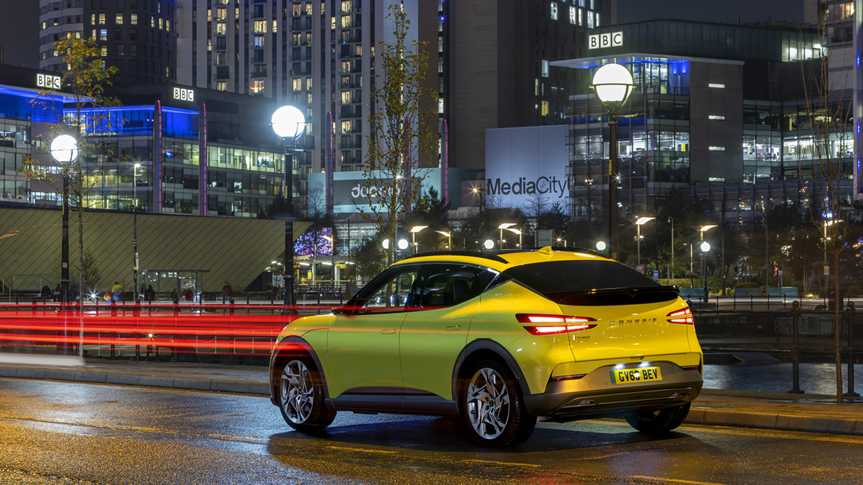 제네시스 GV60의 모습