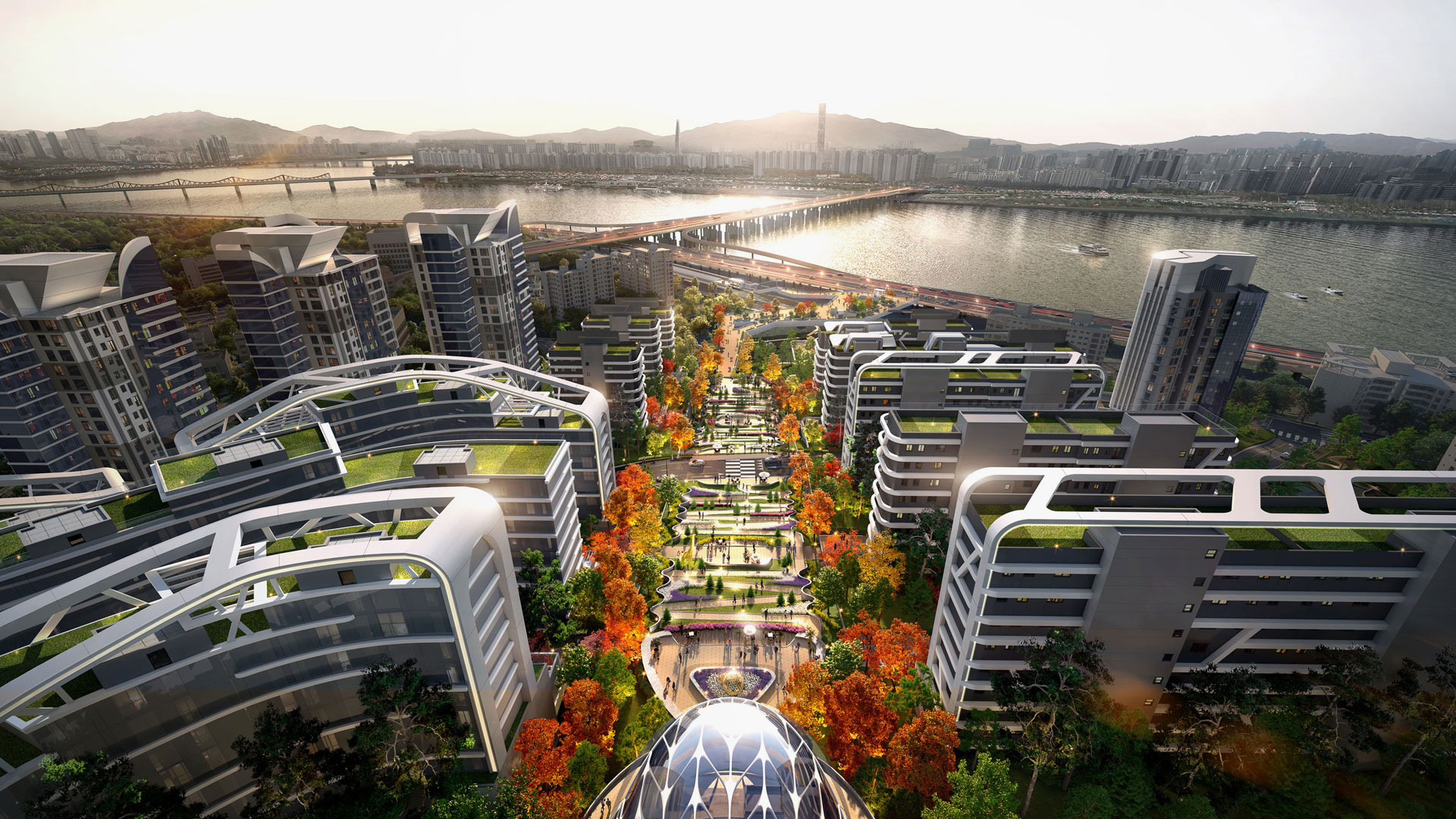 현대건설, 한남3구역 재정비 위해 세계적인 건축·설계기업 MVRDV와 협업한다