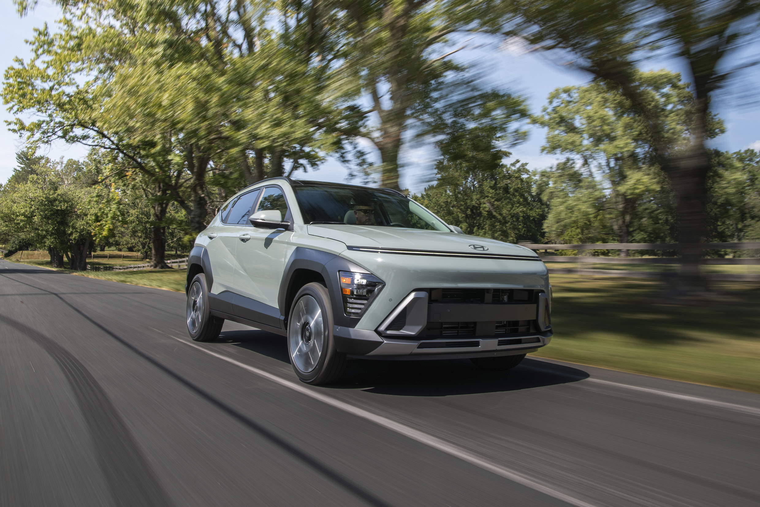 코나 주행 모습