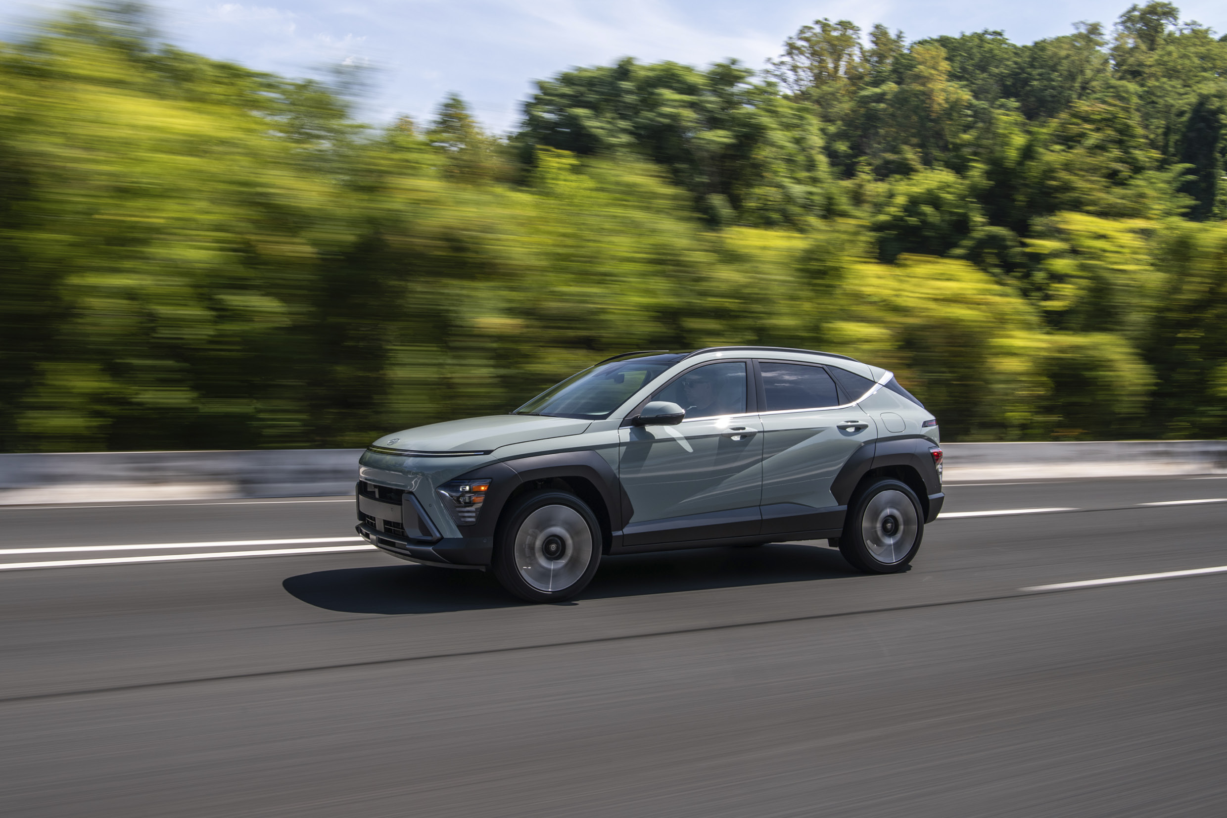 코나 주행 모습