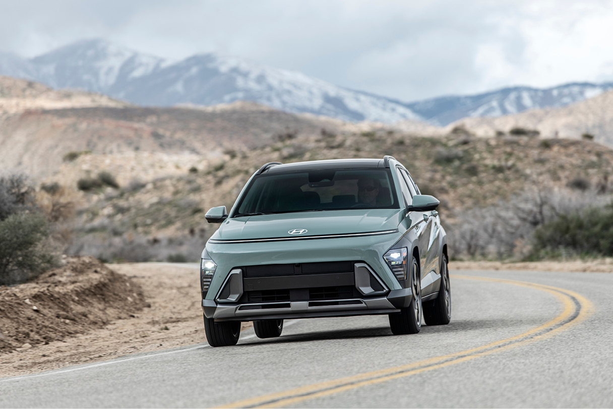 코나 주행 모습