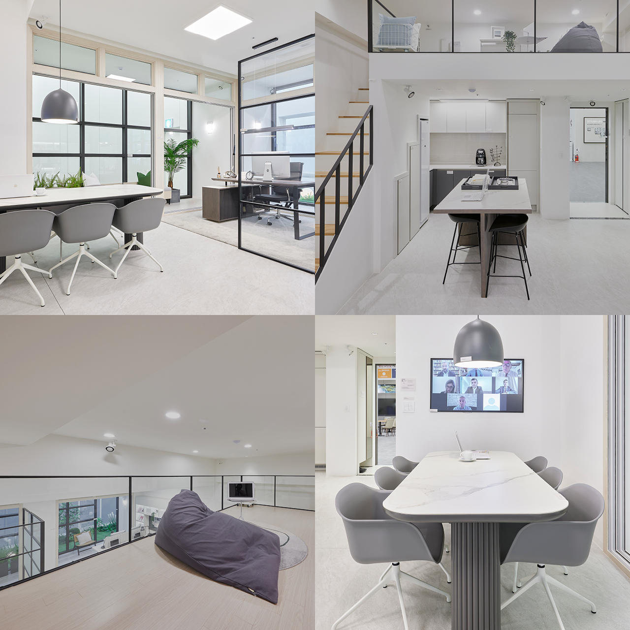 워라인 오피스의 주요 특징이 드러나는 ‘힐스테이트 동탄 르센텀’의 주요 인테리어를 중심으로 한 키비주얼