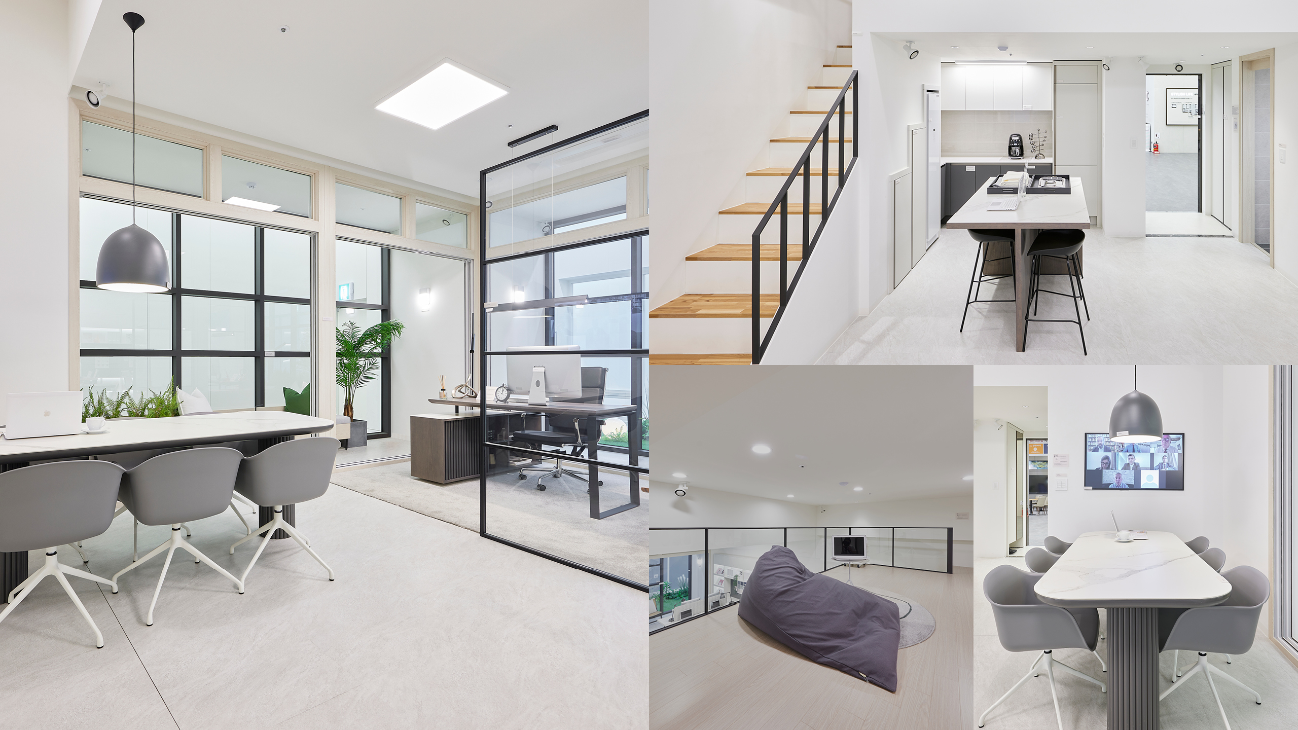 워라인 오피스의 주요 특징이 드러나는 ‘힐스테이트 동탄 르센텀’의 주요 인테리어를 중심으로 한 키비주얼