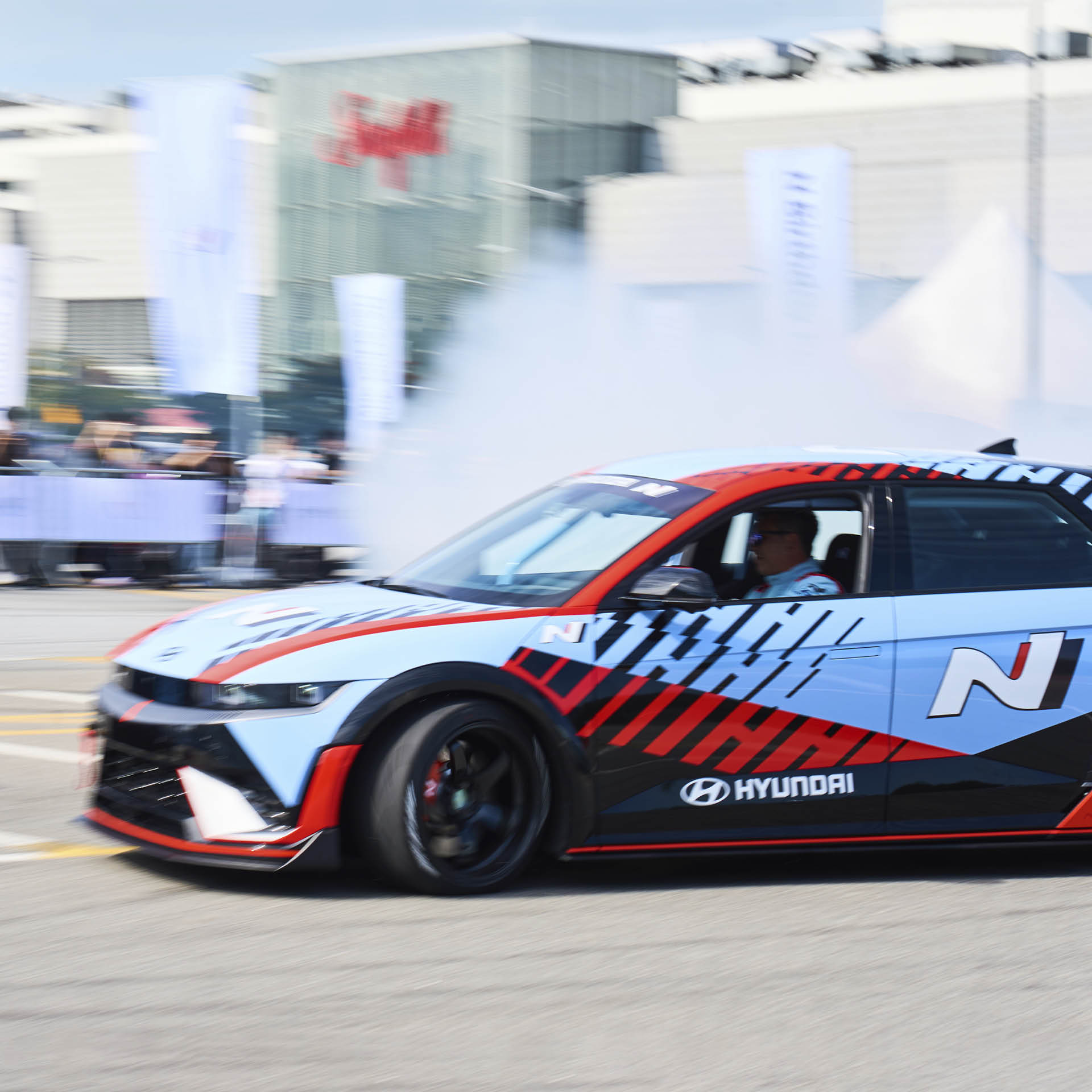 IONIQ 5 N in drifting