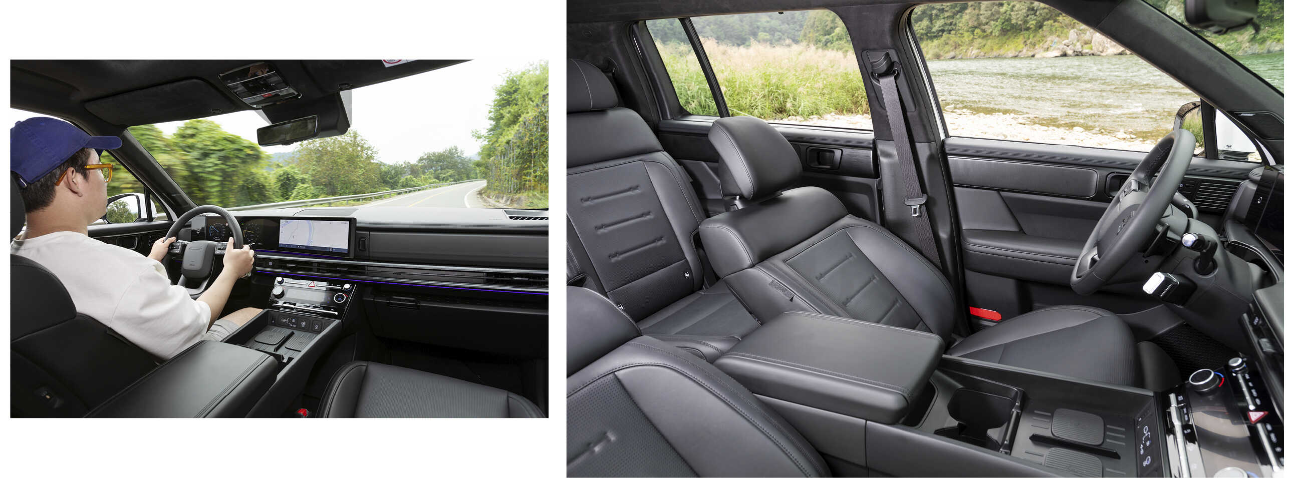 운전석의 릴렉션 컴포트 시트