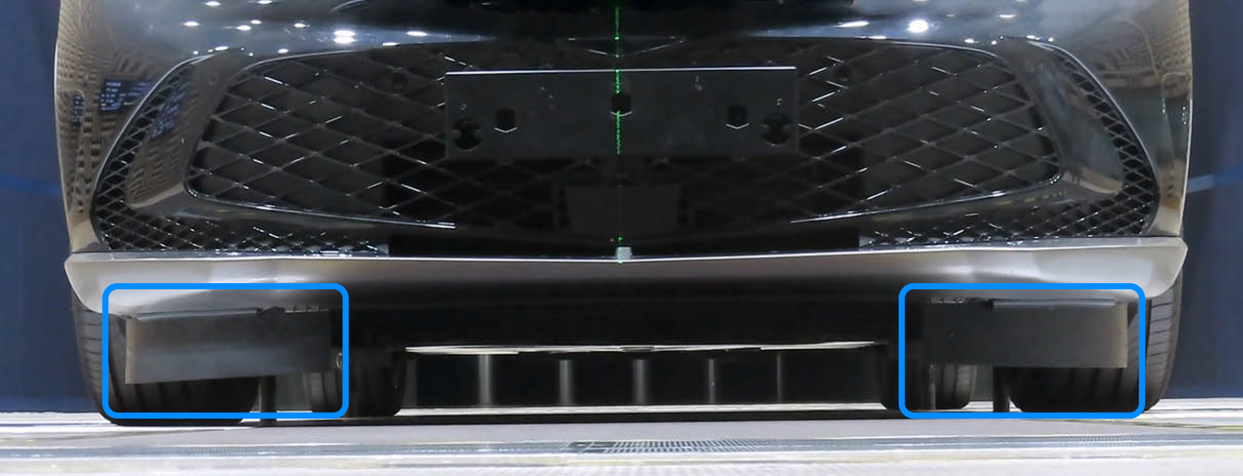 액티브 에어 스커트가 작동하는 모습