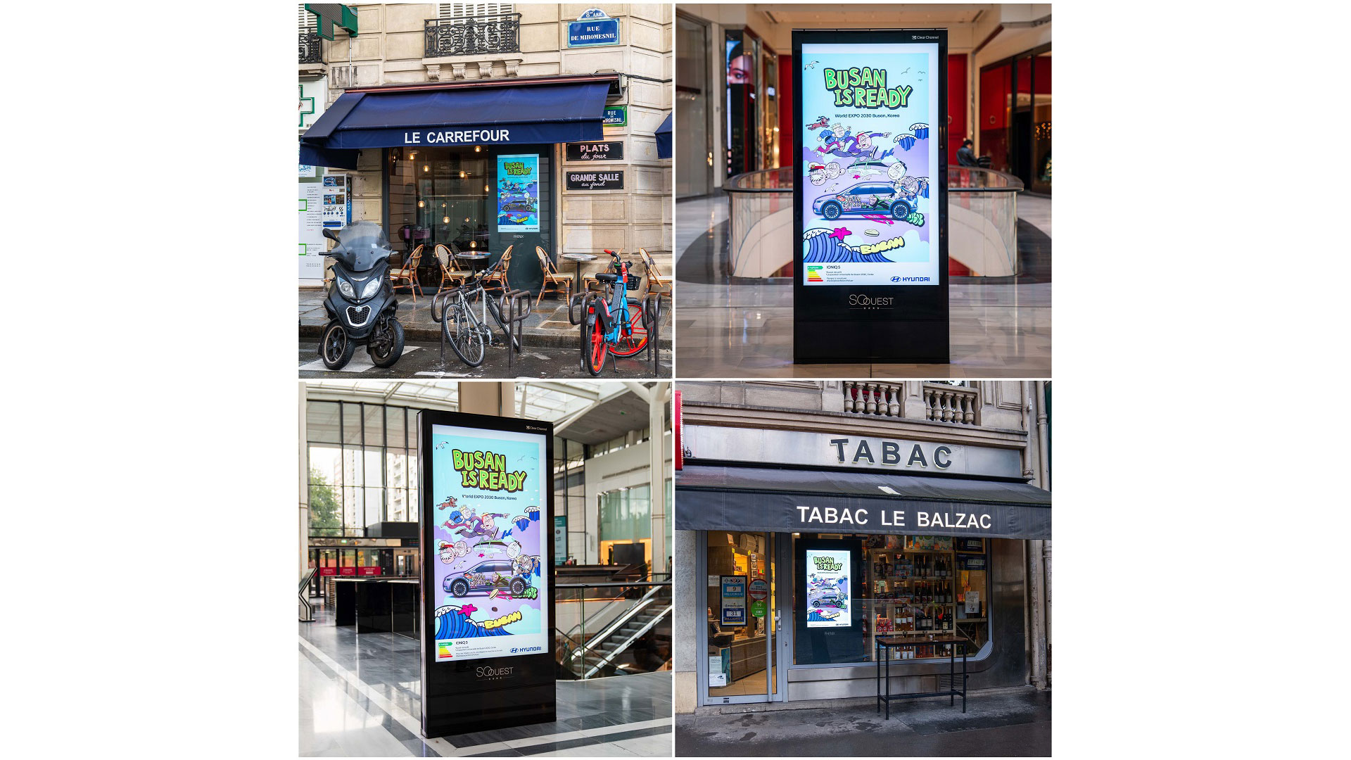 Hyundai Motor Group Draws Attention to Busan's Bid for 2030 World Expo with Large-Scale Outdoor Advertisement in Paris