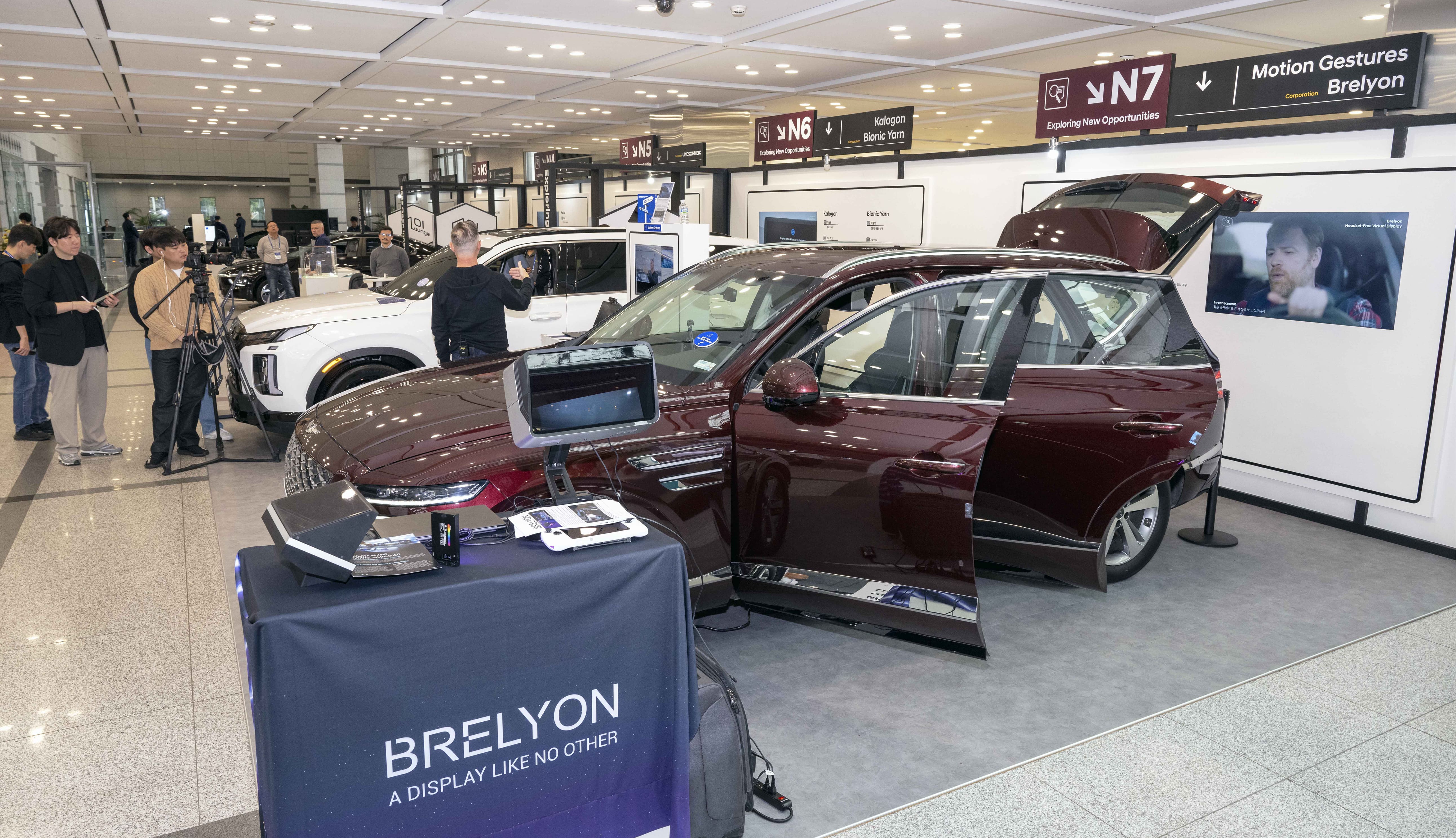 2023 오픈 이노베이션 라운지의 PoC 구역 전경