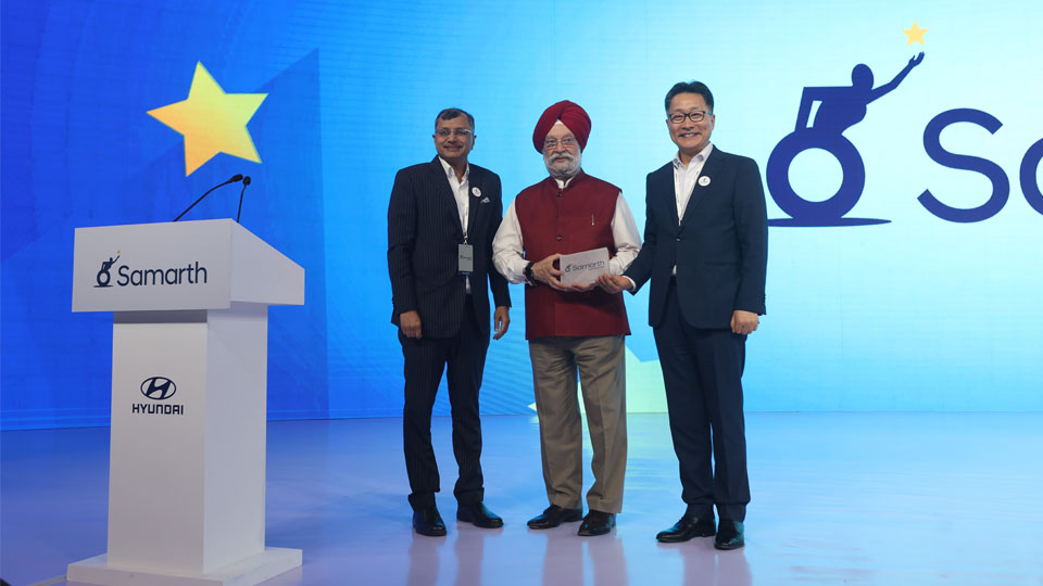 현대자동차, 인도 지역 장애인 지원을 위한 사회공헌 캠페인 런칭-main