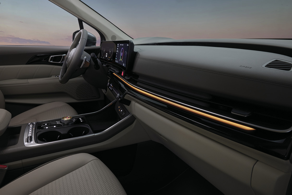 더 뉴 카니발의 앰비언트 라이트