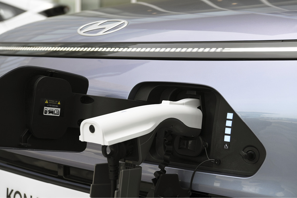 V2L 기능을 사용하는 코나 일렉트릭