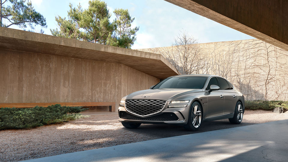 제네시스, G80 부분변경 모델 디자인 공개-MAIN