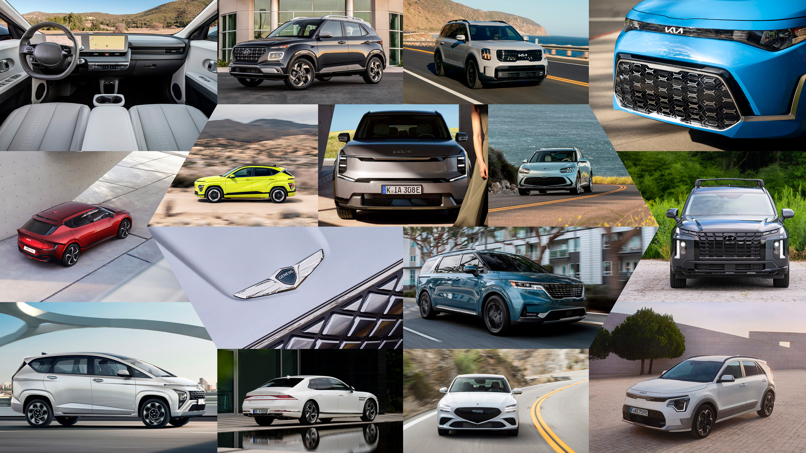 현대차그룹 해외 수상 차량 공식 이미지 모음